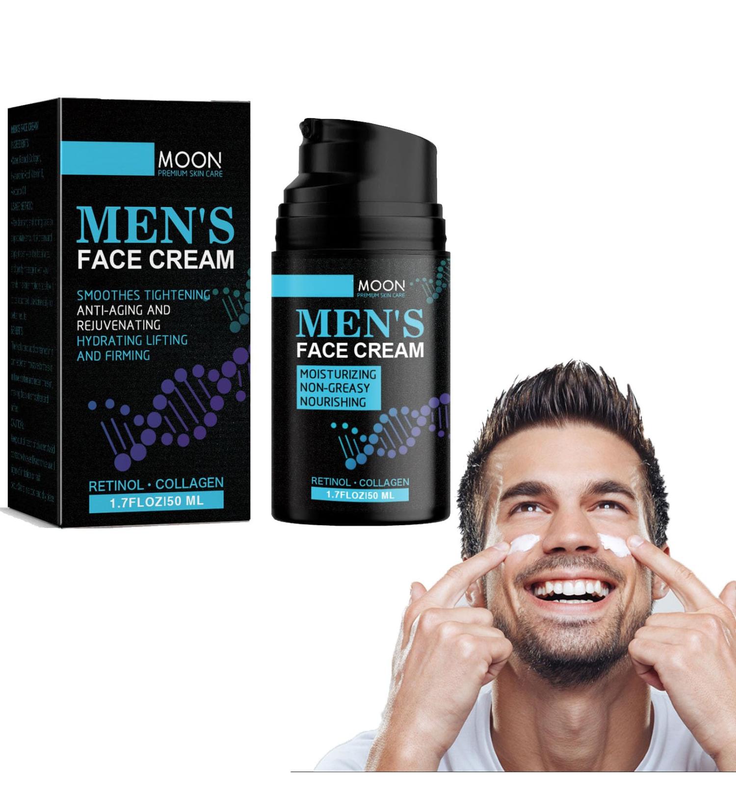 Nmbol Cream Moisturizing Moisturizing Cream Face Men Face Cream With Hyaluronic Acid Face Moisturizing Cream Men Face Care Against Wrinkles Strengthens Skin Collage Improved 50ml - Buy Online on GoSupps.com