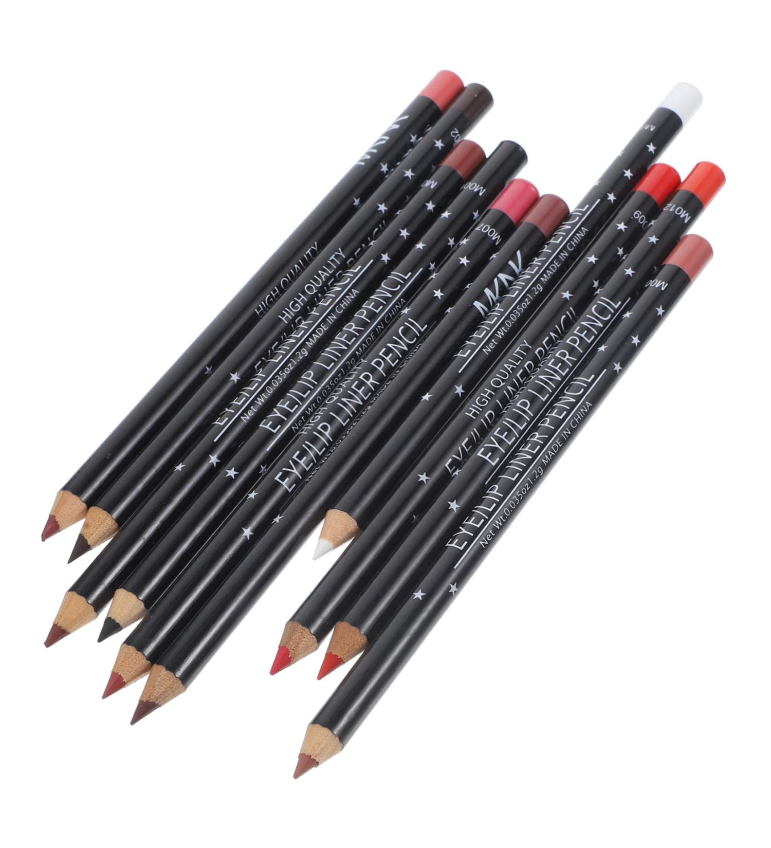 minkissy 10Pcs Lip Liner Delineador De Duracion Makeup Lip Liner Line Pencils Shaping Pencil Eye Liner Pencil Make Up - Buy Online on GoSupps.com