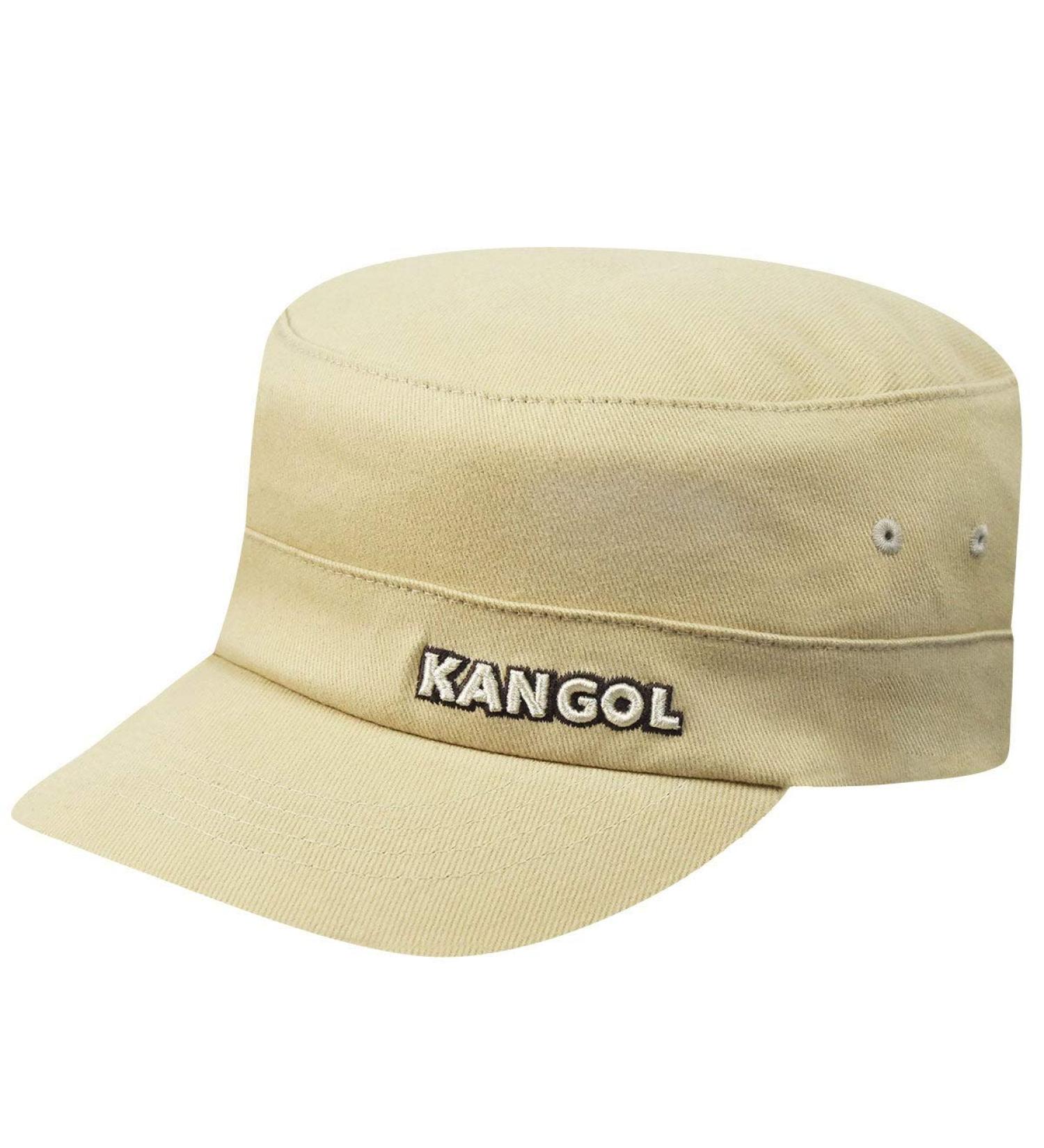 Kangol Cotton Twill Army Cap XXL Beige - Unisex Men's and Women's Hat - Buy Online on GoSupps.com