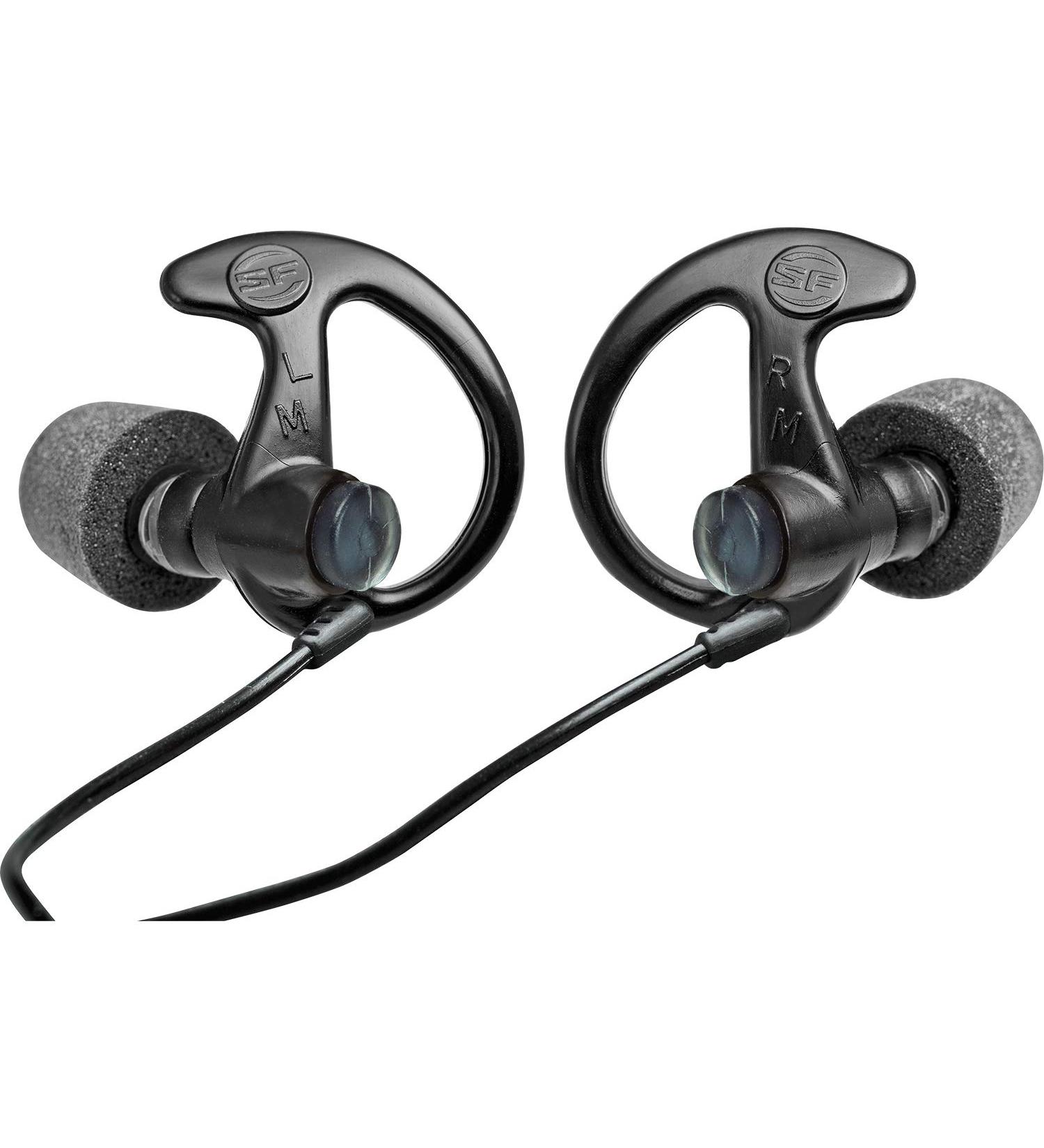 SureFire EP10 Sonic Defenders Ultra Max Earplugs (1 Pair) - Medium Black - Buy Online on GoSupps.com