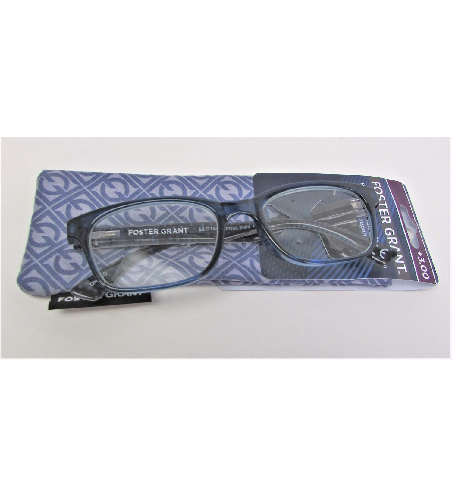 Foster Grant Parissa Women s Premium Translucent Blue Reading Glasses (2.00) - Stylish & Comfortable | International Shipping Available - Buy Online on GoSupps.com