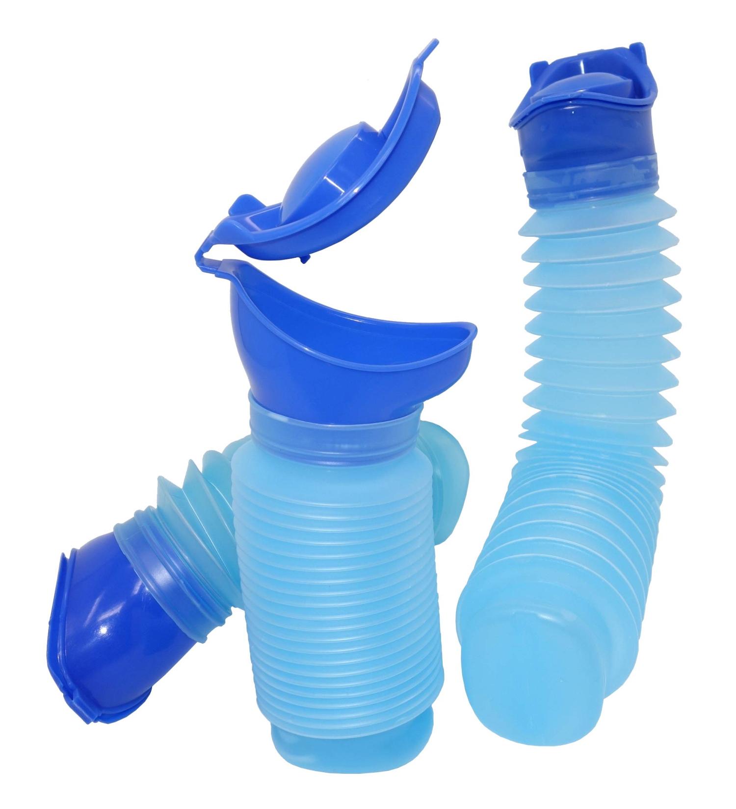 Uriwell 800 ml Reusable Mobile Urinal Bottle for Him & Her - Ideal for Travel & Outdoor Use - Buy Online on GoSupps.com