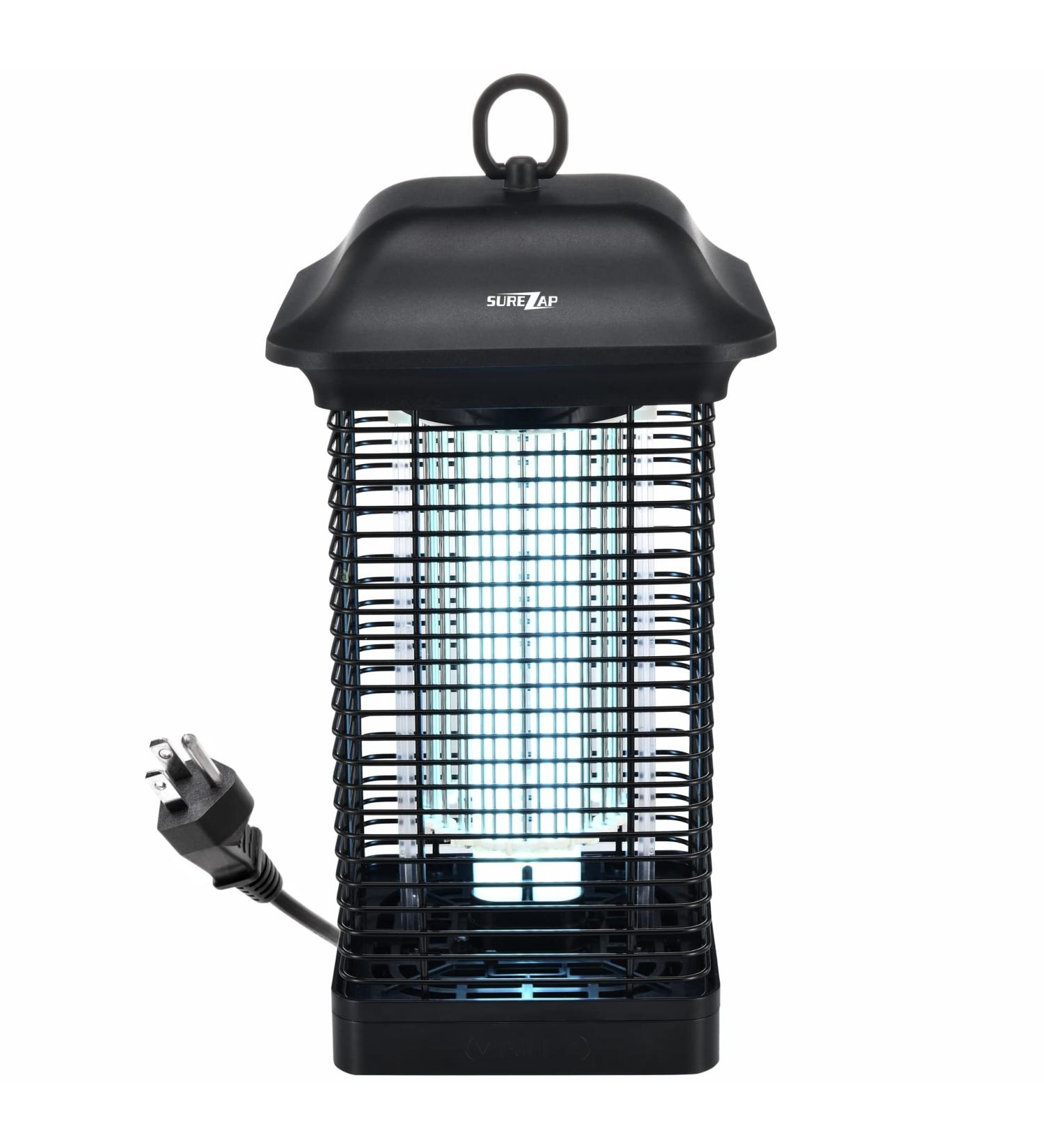 SUREZAP 18W Outdoor Indoor 4000V Electric Bug and Fly Zapper MO004 Effective Bugs Flies Mosquitoes Moths and Other Flying Insects - Buy Online on GoSupps.com