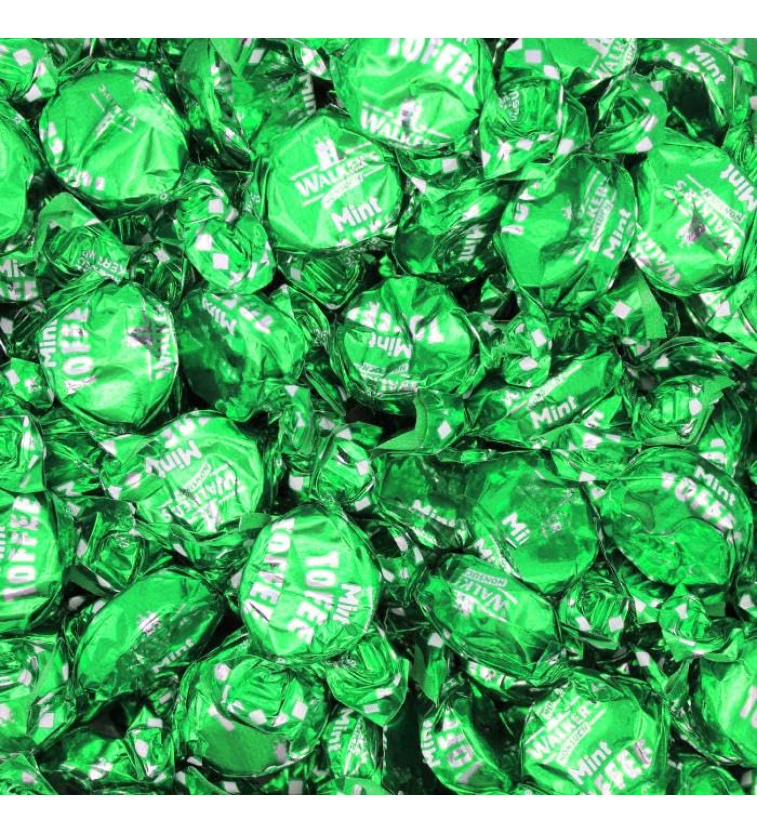Mint Toffees 225g Sweet Pouch