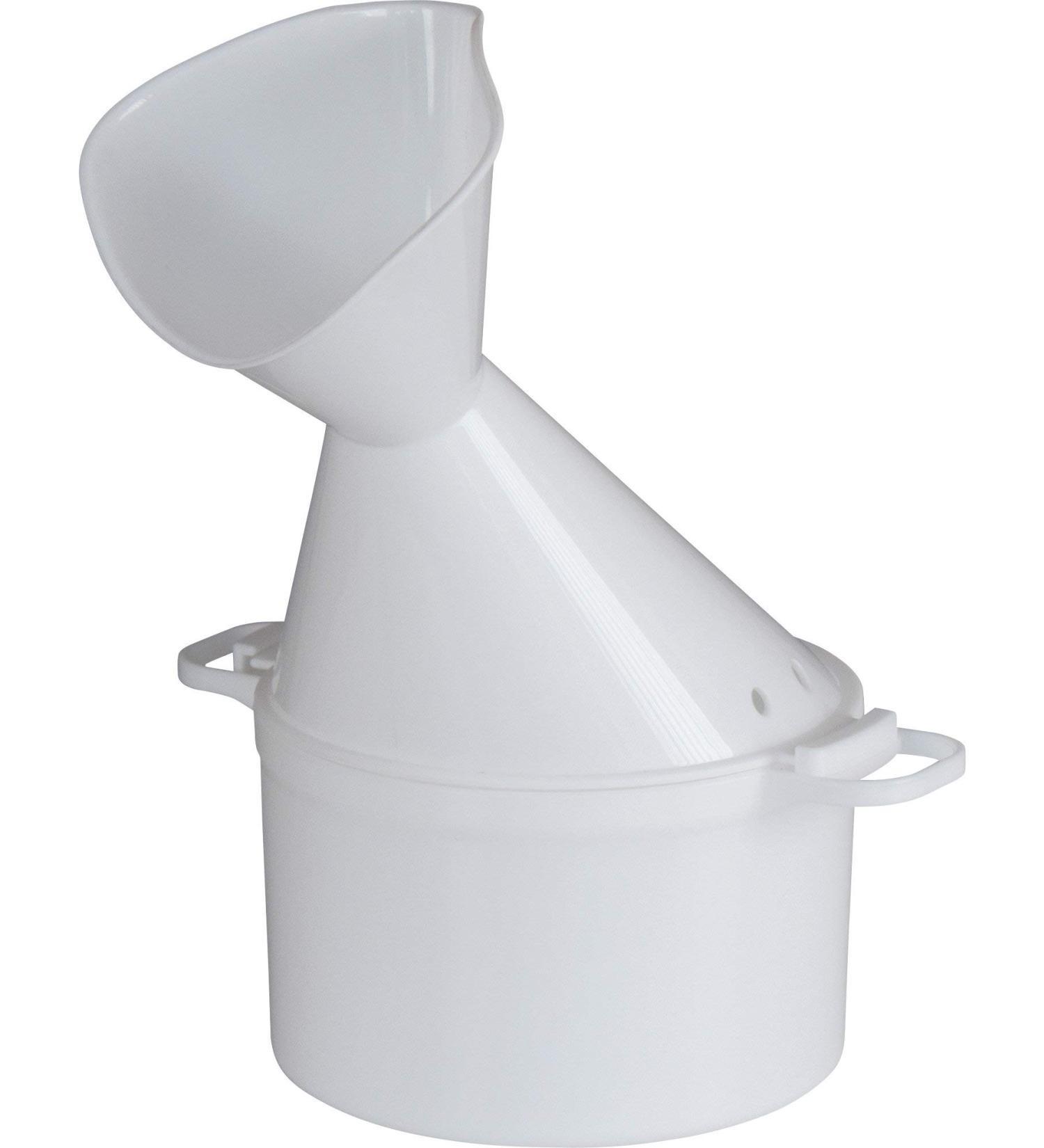 Hydas Inhaler - White PP 12 cm Diameter 24 cm Height | International Shipping Available - Buy Online on GoSupps.com