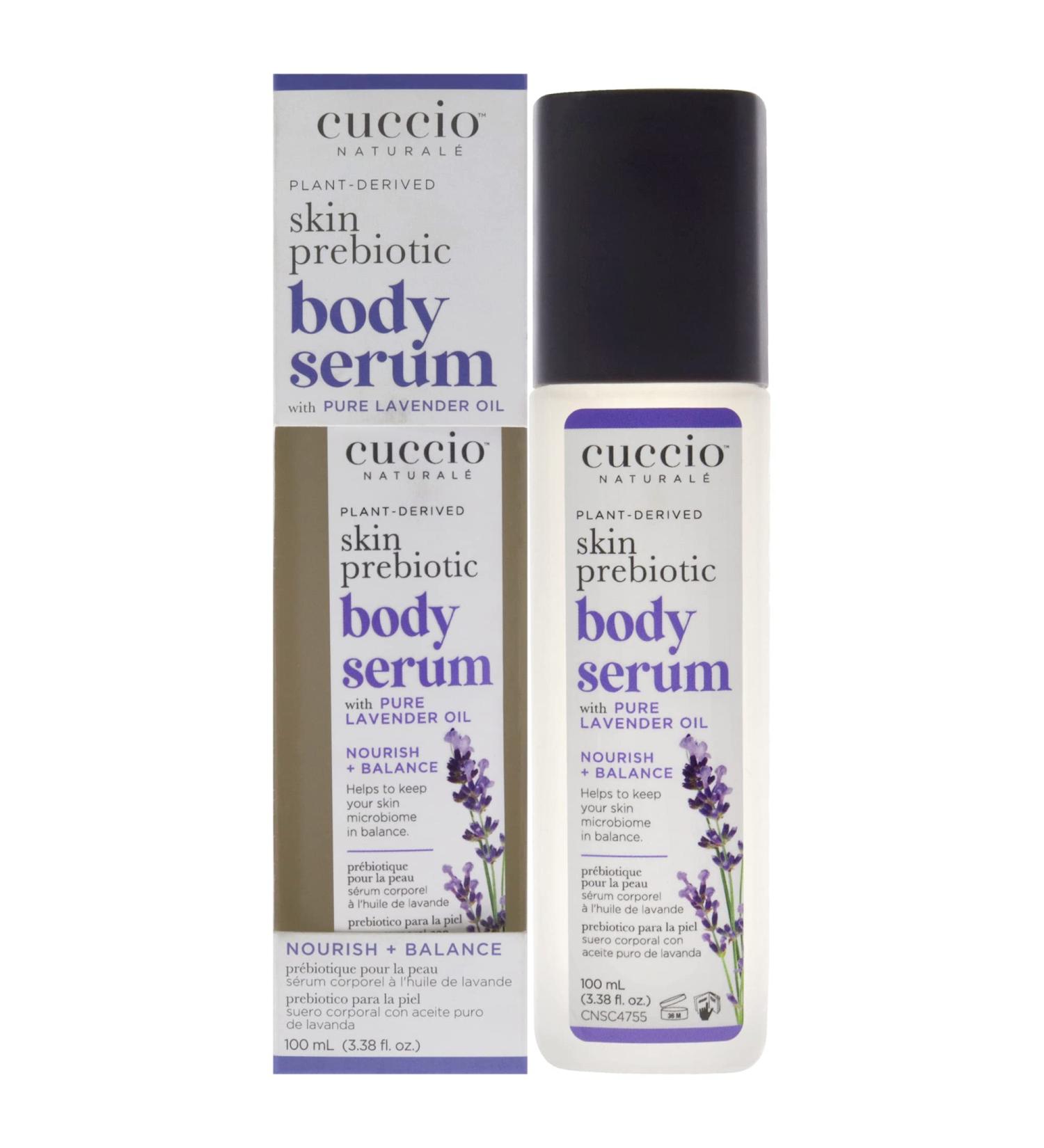Skin Prebiotic Body Serum - Lavender by Cuccio Naturale | Unisex 3.38 oz | Shop Internationally - Buy Online on GoSupps.com