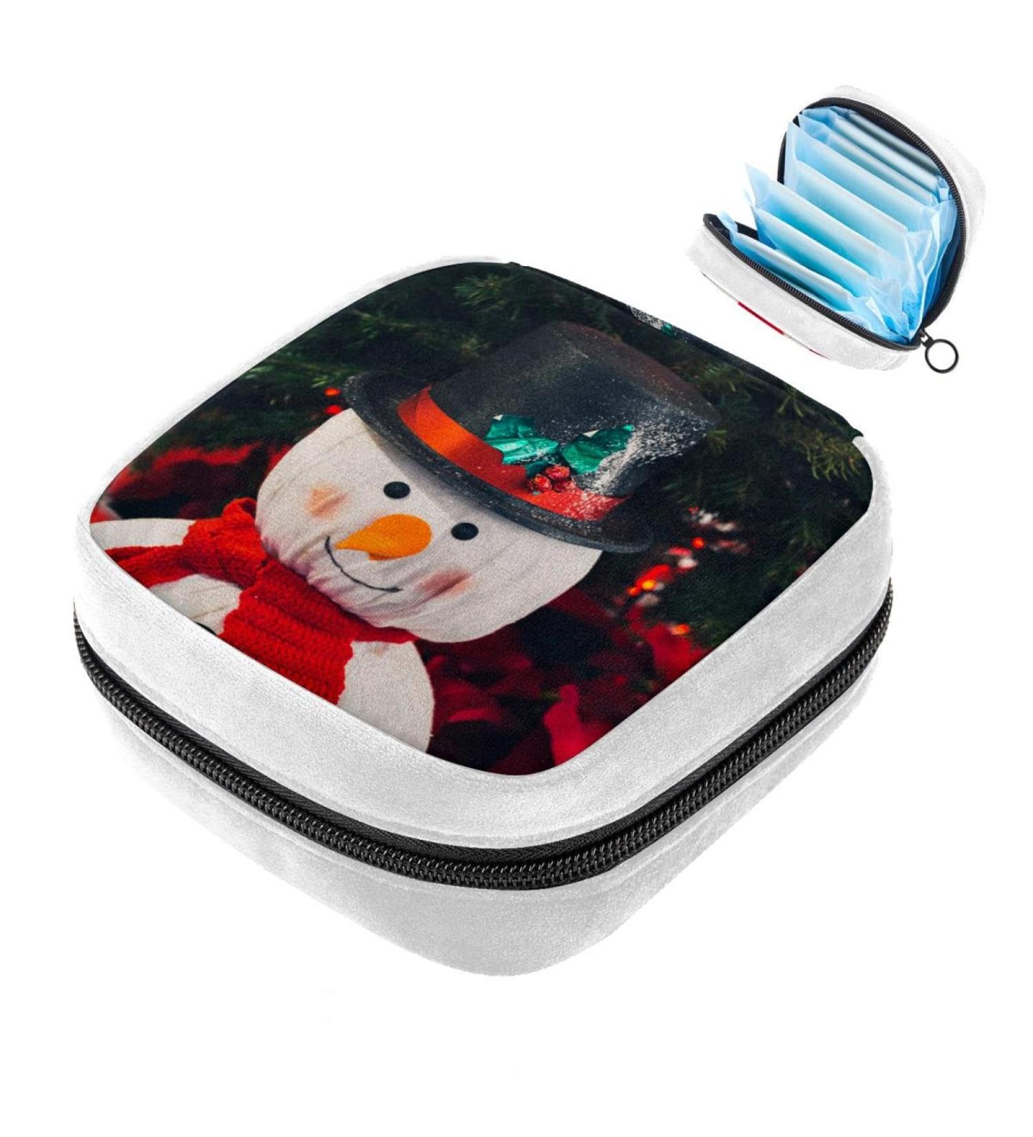 GIAPB Sanitary Napkin Storage Bag - Snowman and Pine Tree Color5359 - Buy Online on GoSupps.com