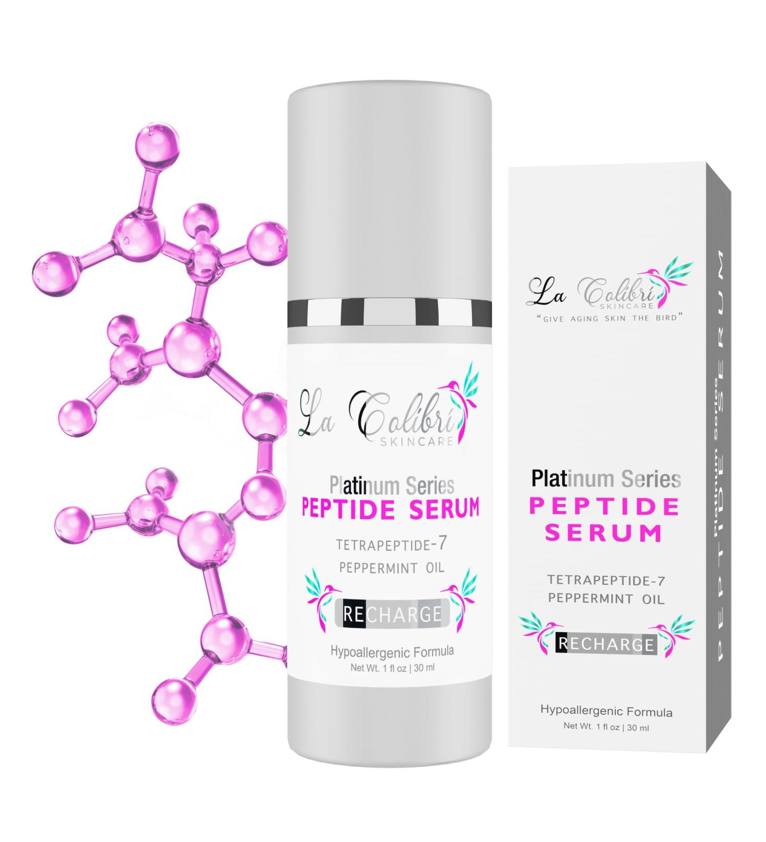 Natural Collagen Serum for Women | Hydrating Peptide & Hyaluronic Acid Serum | Anti-Aging Moisturizer for All Skin Types - Buy Online on GoSupps.com