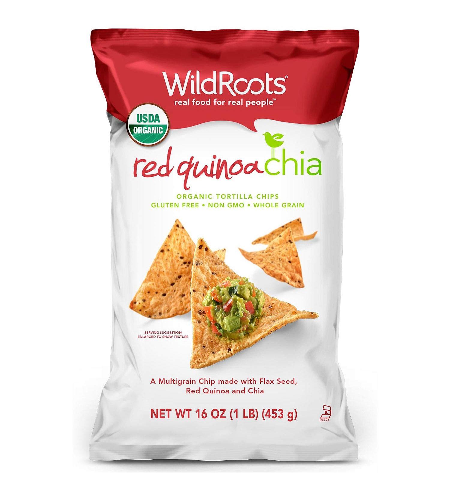 WildRoots Red Quinoa Chia Chips 16 oz. (pack of 4) A1