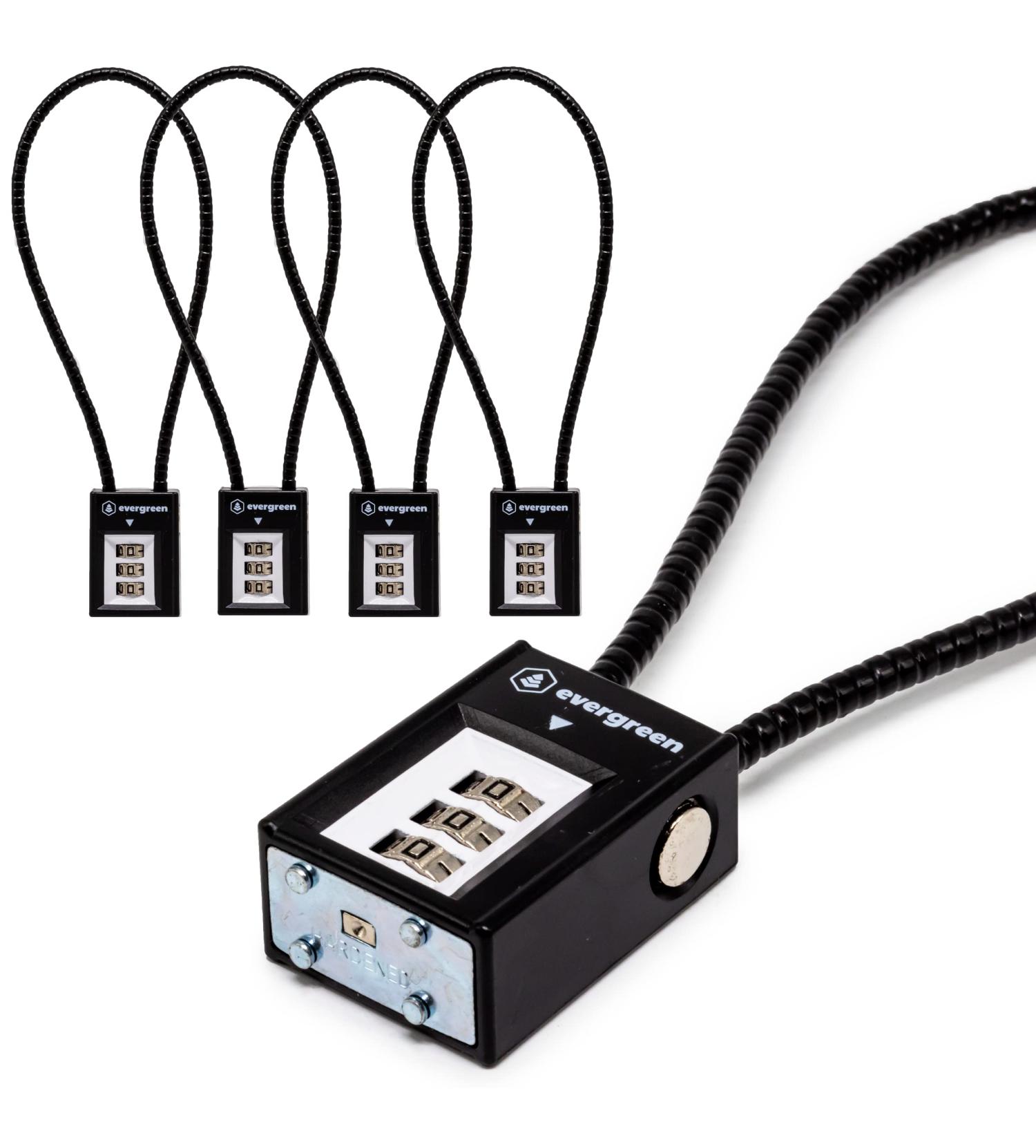 Customizable 3-Digit Gun Cable Lock for Firearms with 15 Cable - Buy Online on GoSupps.com