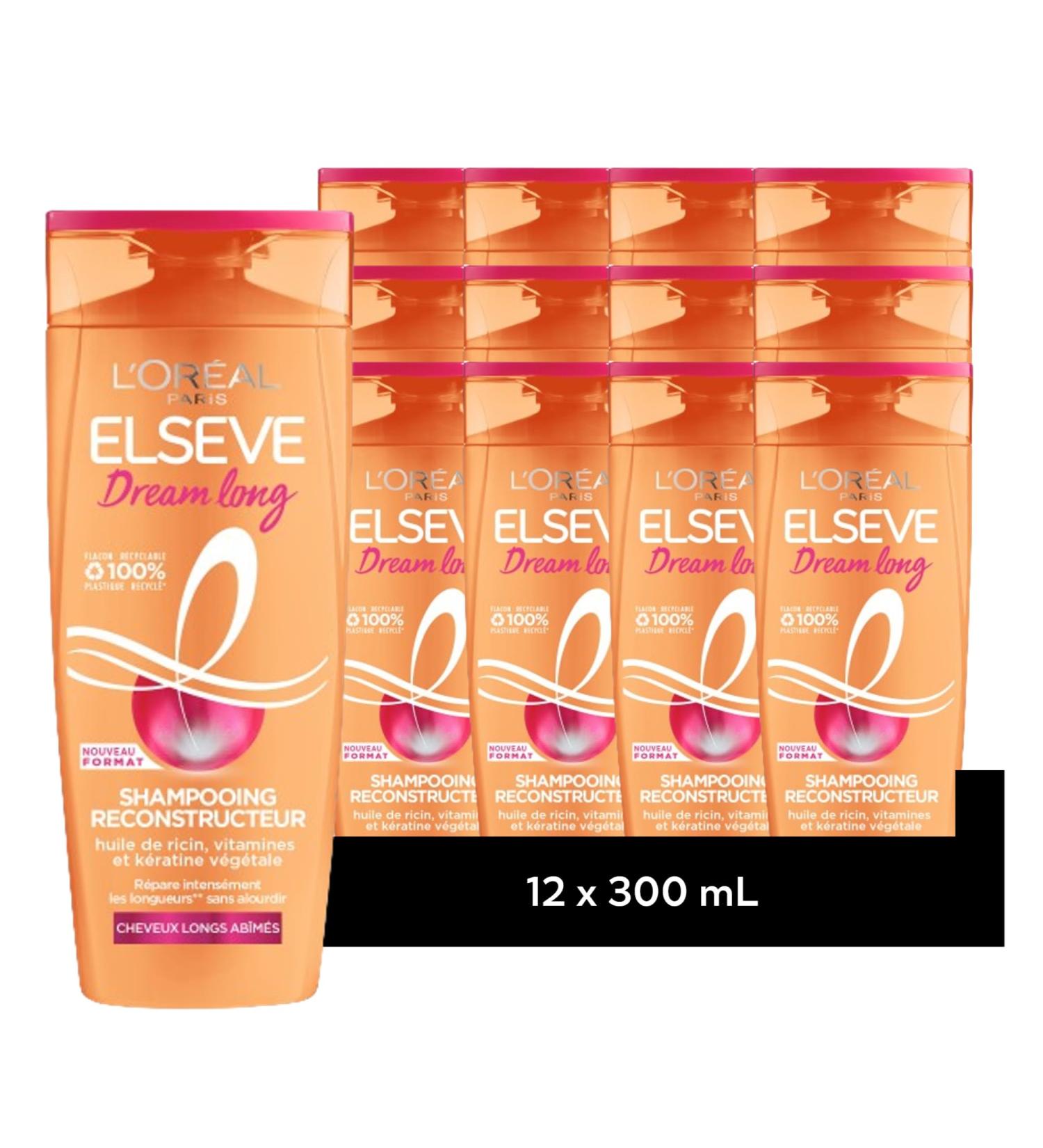  PACK OF 12 L'Or al Paris Elseve Full Resist Strength Booster Shampoo 300ml - Buy Online on GoSupps.com
