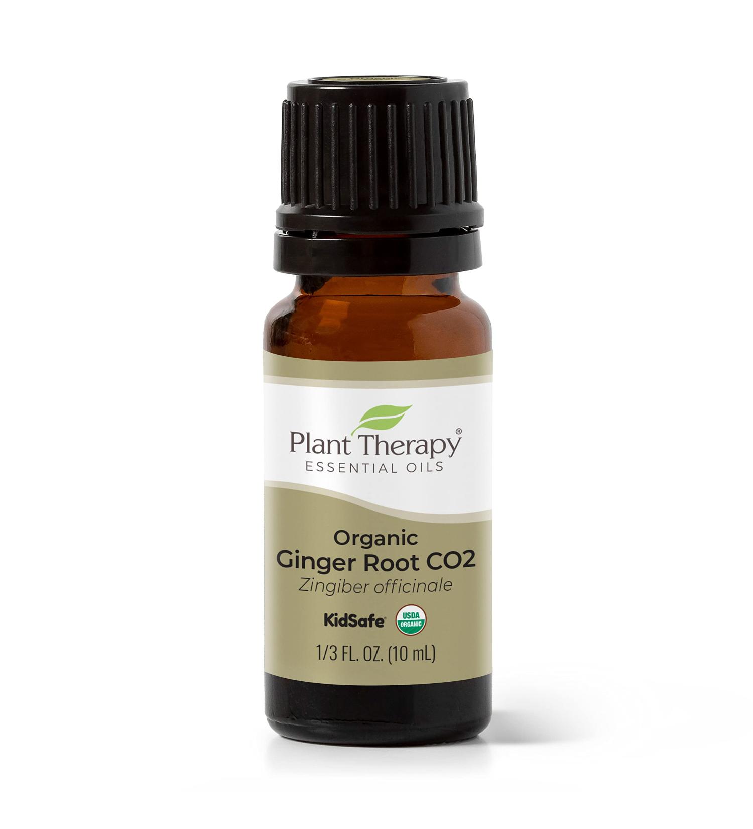 Buy Plant Therapy Organic Ginger Root CO2 Essential Oil 10 mL - 100% Pure Undiluted Aromatherapy - International Shipping Available - Buy Online on GoSupps.com