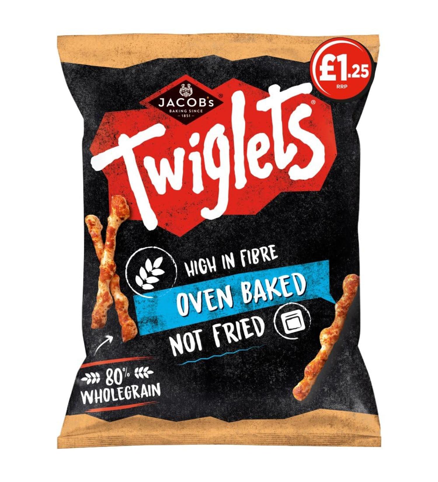 Jacob's Twiglets Original Lot de 12 paquets de 105 g - Buy Online on GoSupps.com