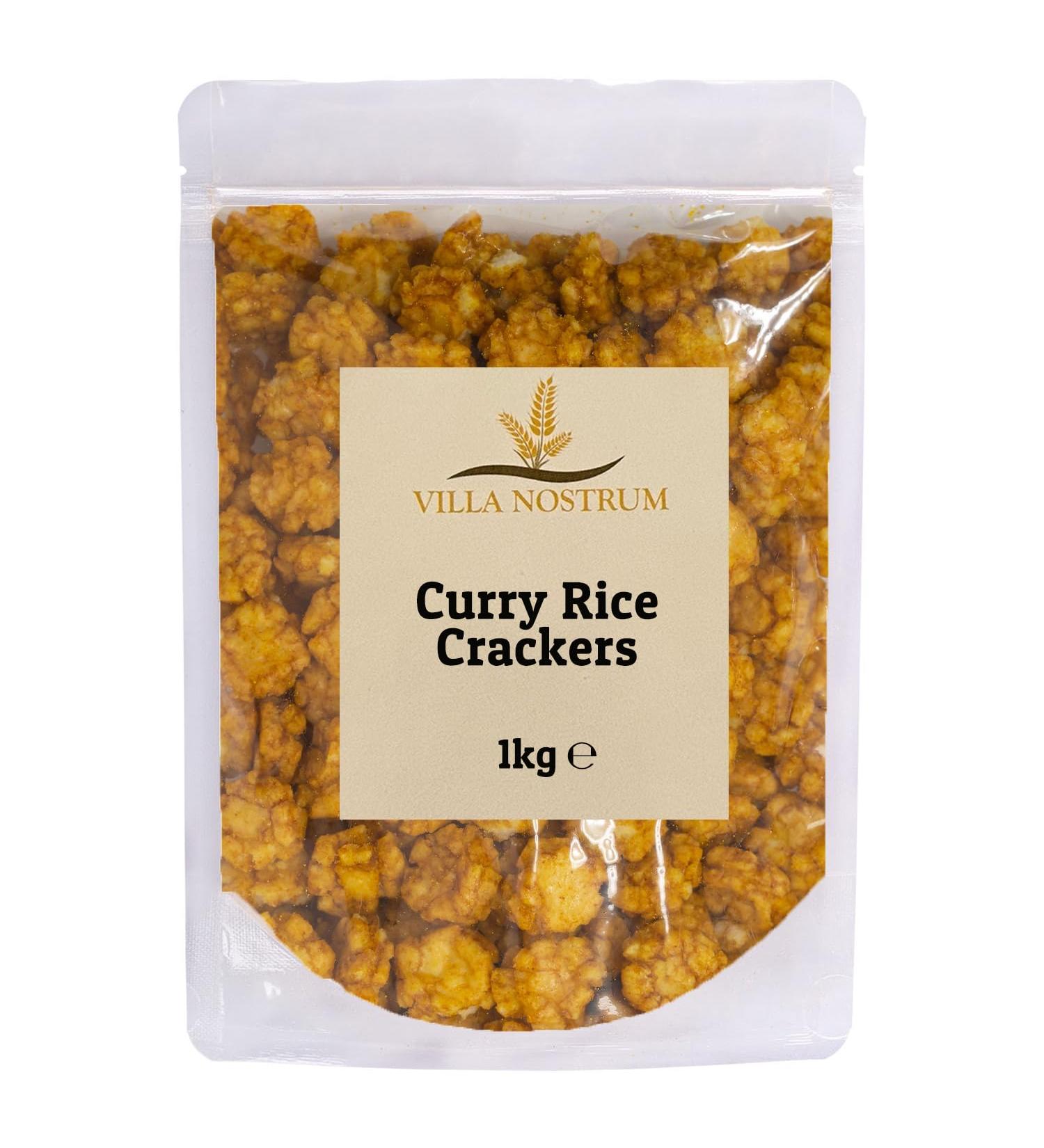 Curry Rice Crackers 1kg by Villa Nostrum