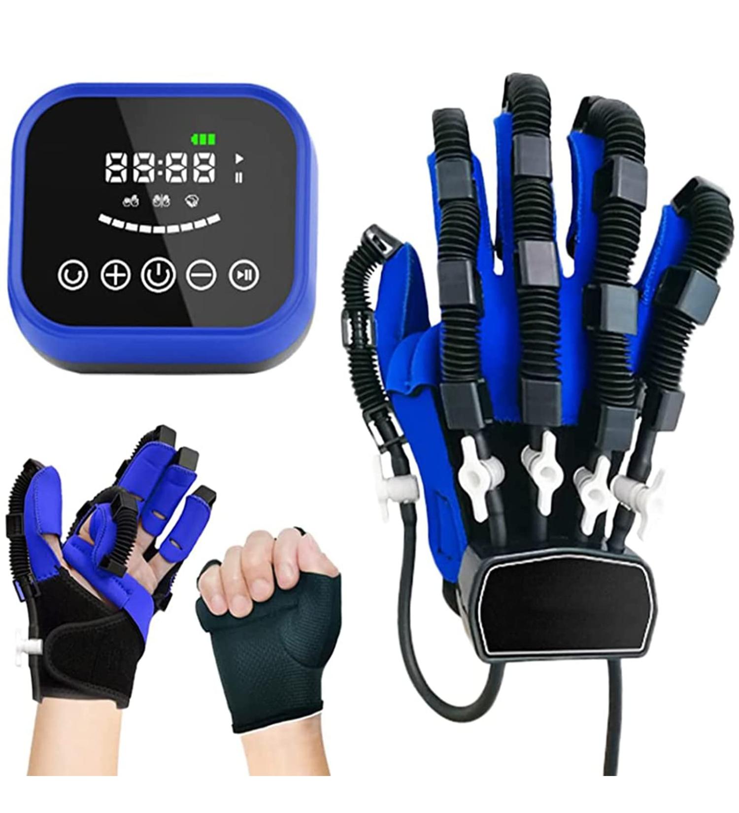 Samnuerly Rehabilitation Robot Glove - Hand Recovery Device for Stroke & Hemiplegia | Finger Trainer for Right Hand Function - Buy Online on GoSupps.com