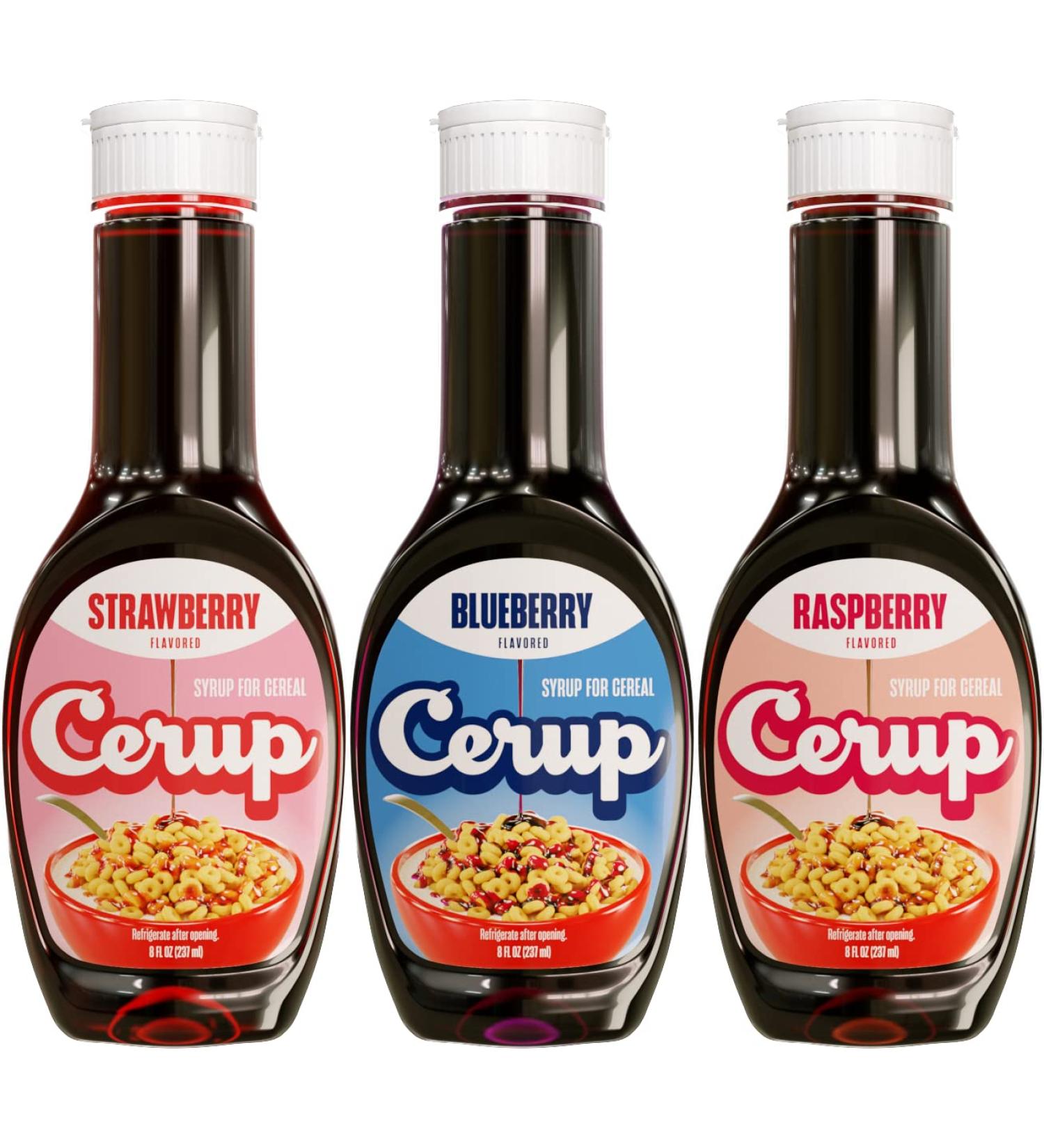Fruit Smoothie Cereal Syrup Pack - Sweeten Your Breakfast with Tasty Flavors! Perfect for Kids and Adults - Buy Online on GoSupps.com