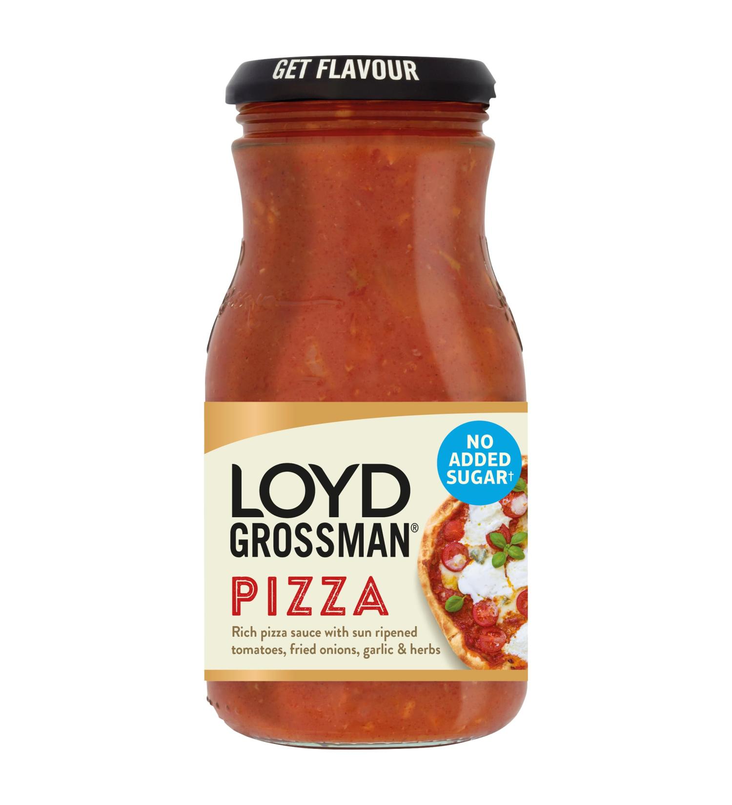 Loyd Grossman Tomato Basil & Oregano Pizza Topping Sauce 350g Jar - Pack of 1 - Buy Online on GoSupps.com