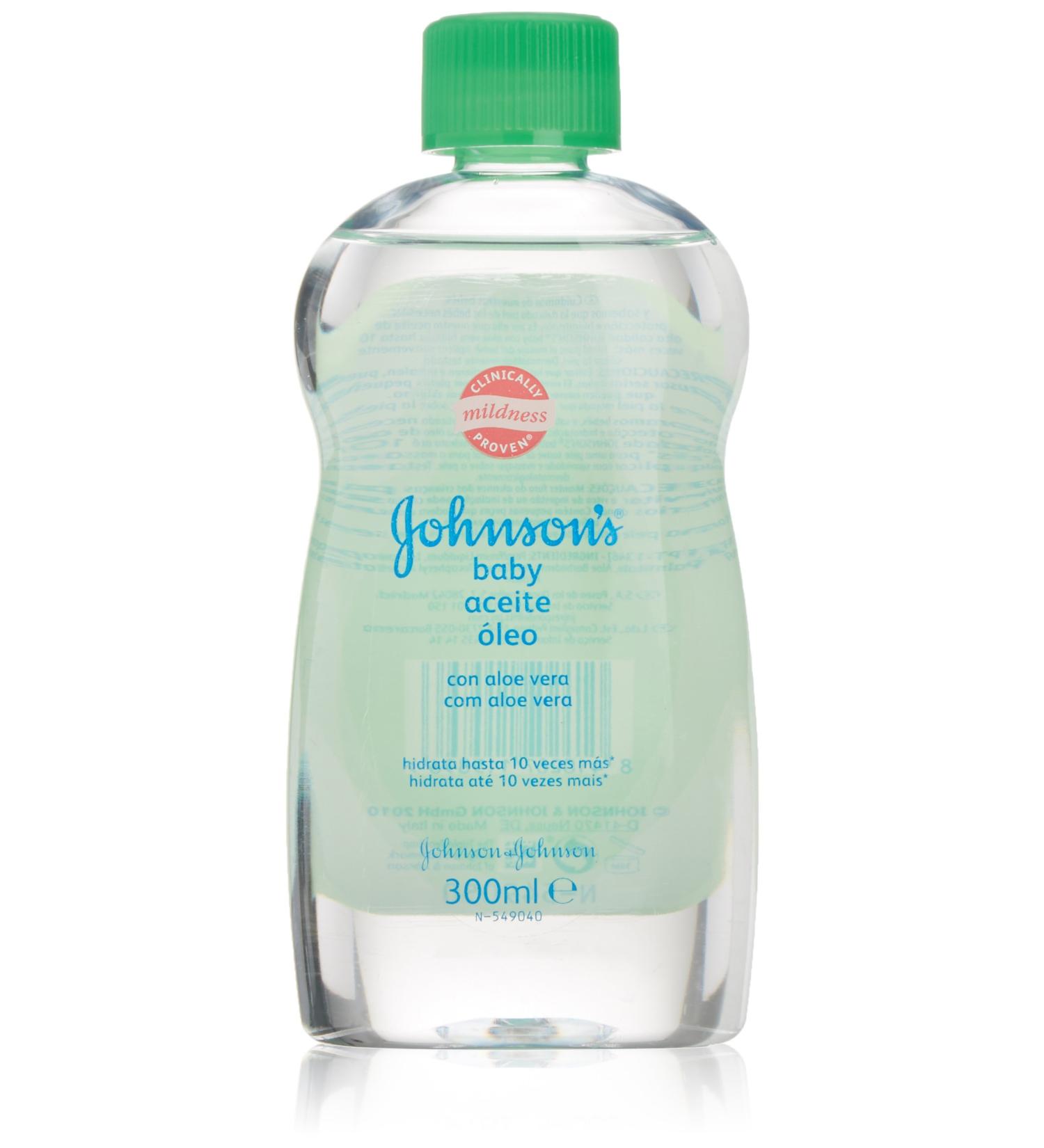 Johnson's Baby Oil with Aloe Vera - 300ml | Gentle Moisturization - Buy Online on GoSupps.com