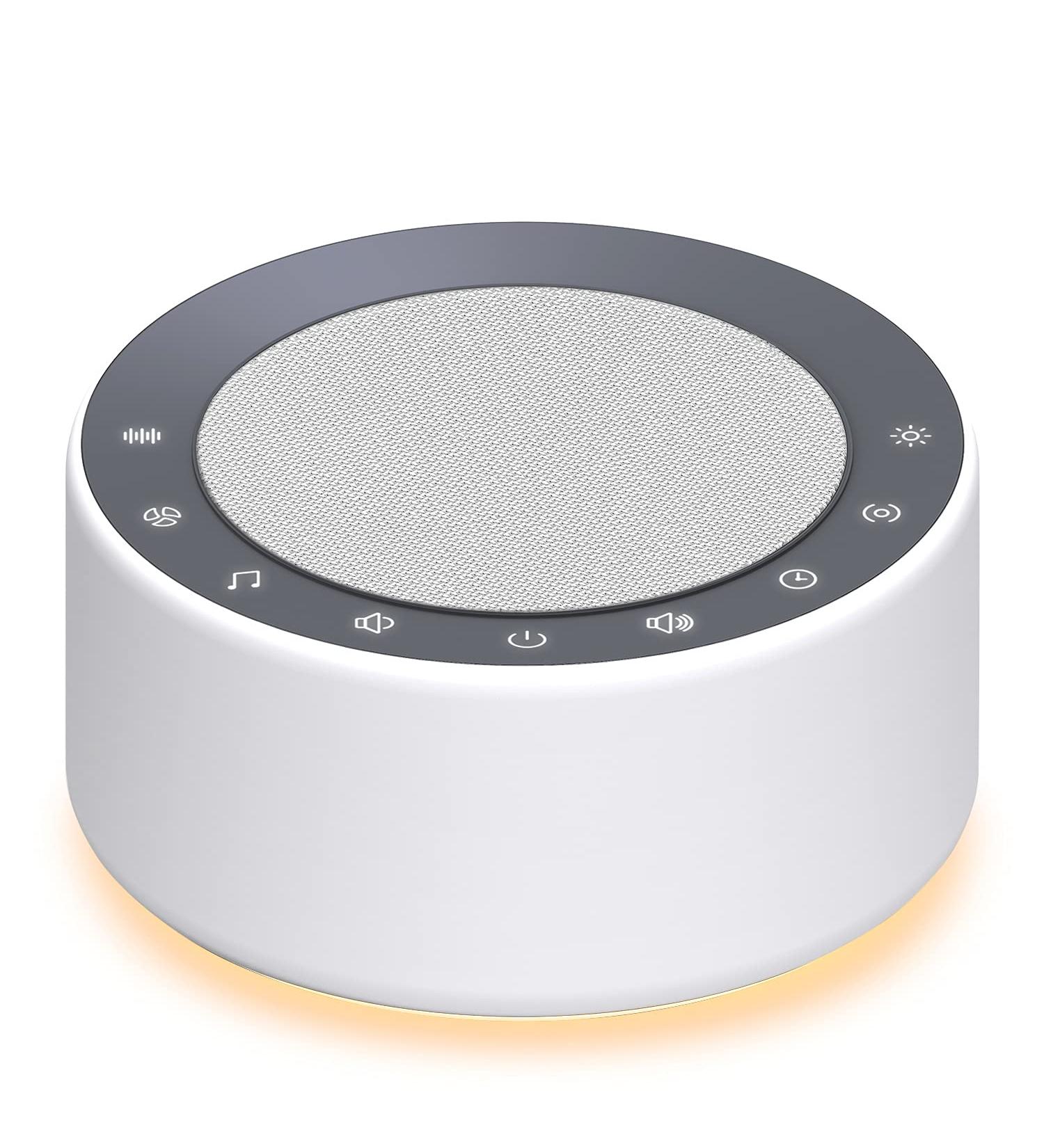 YTE White Noise Machine with 30 High Fidelity Soundtracks, Night Lights, Timer & Memory Features - Perfect Sound Machine for Babies & Adults - Buy Online on GoSupps.com