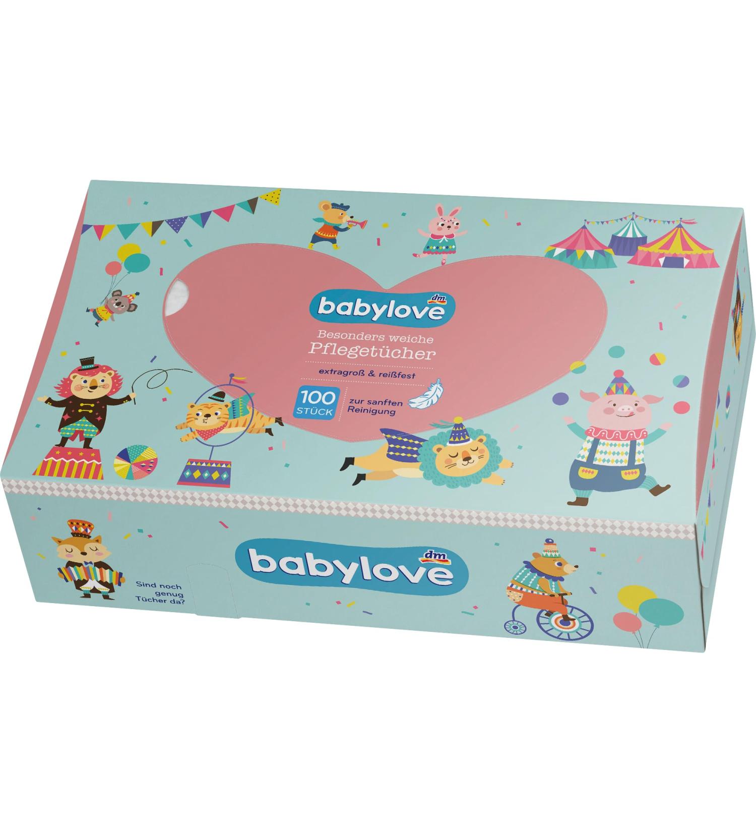 Babylove wet wipes and co (1x 150 wipes baby care wipes dry) 1x 100 wipes baby care wipes dry