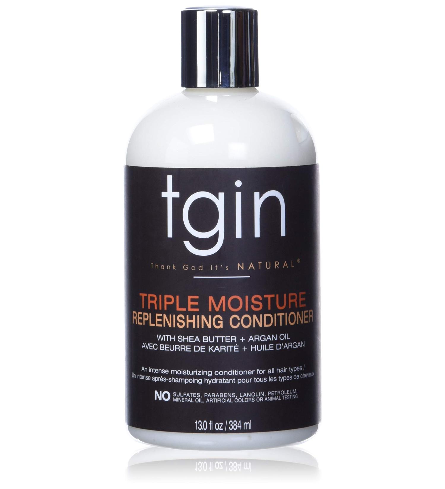 TGIN Triple Moisture Replenishing Conditioner 13oz for Natural, Dry, and Curly Hair - Buy Online on GoSupps.com