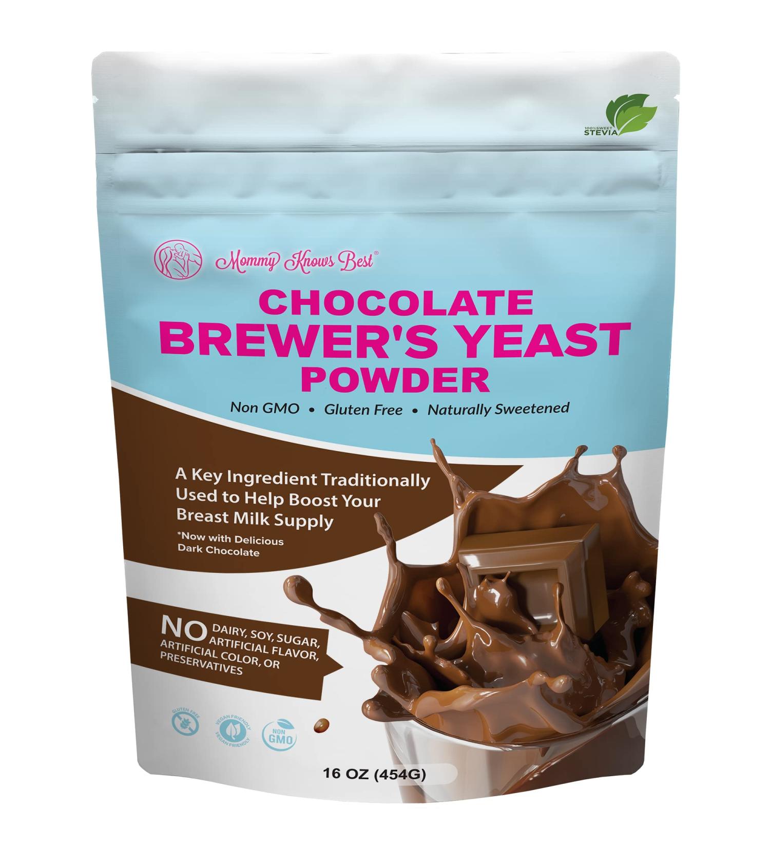 Brewers Yeast Powder for Lactation Cookies - Boost Breast Milk Production with Nutritional Yeast Supplement - Ideal Breastfeeding Support for Women - Easy to Bake Formula - Buy Online on GoSupps.com