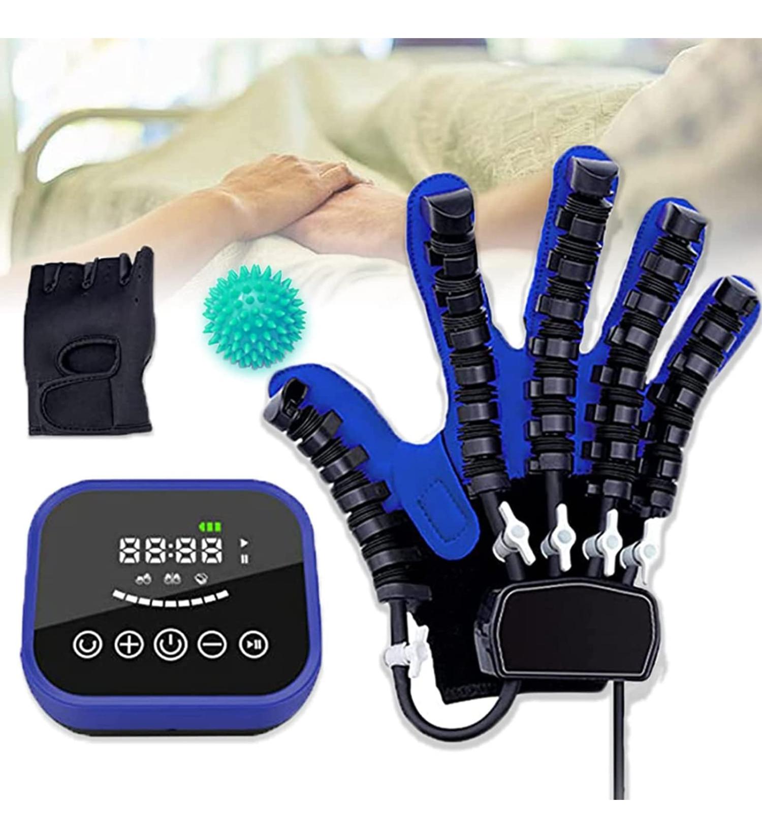 Rehabilitation Robot Gloves Finger and Hand Function Rehabilitation Trainer Recovery Exercise Physio Equipment for Arthritis Stroke Hemiplegia Patient XL Both-Hands Both-Hands X-Large - Buy Online on GoSupps.com
