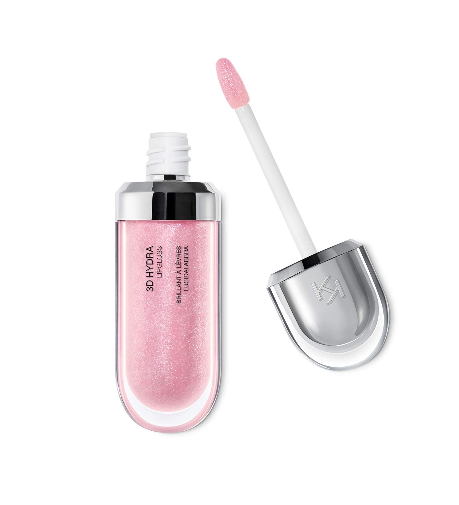 KIKO Milano 3D Hydra Lipgloss 05 | Softening lip gloss for a 3D look 05 Pearly Pink 6.5 ml (Pack of 1)