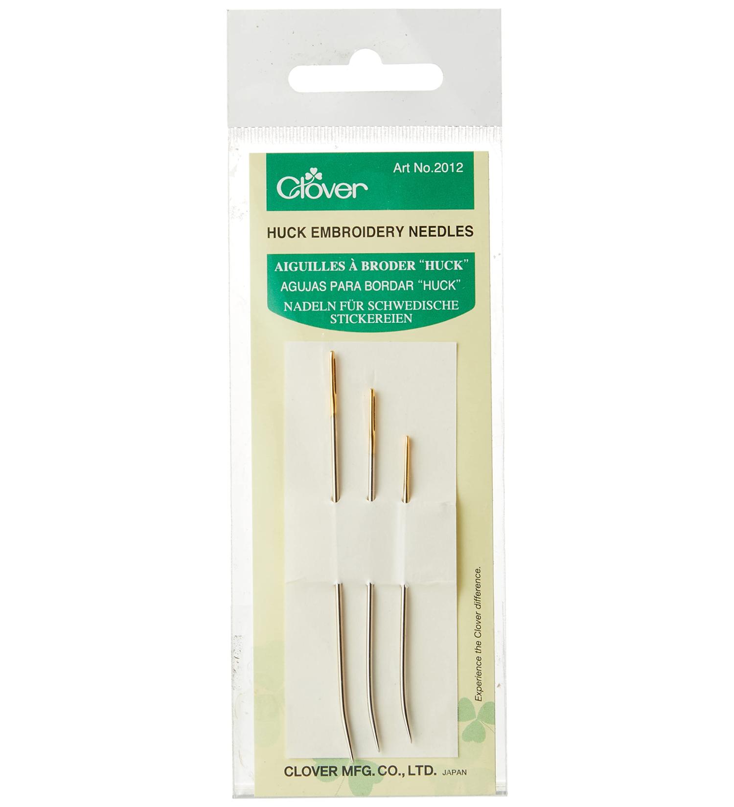 Clover 2012 Huck Embroidery Needles - Premium Quality for Fine Stitching - Buy Online on GoSupps.com