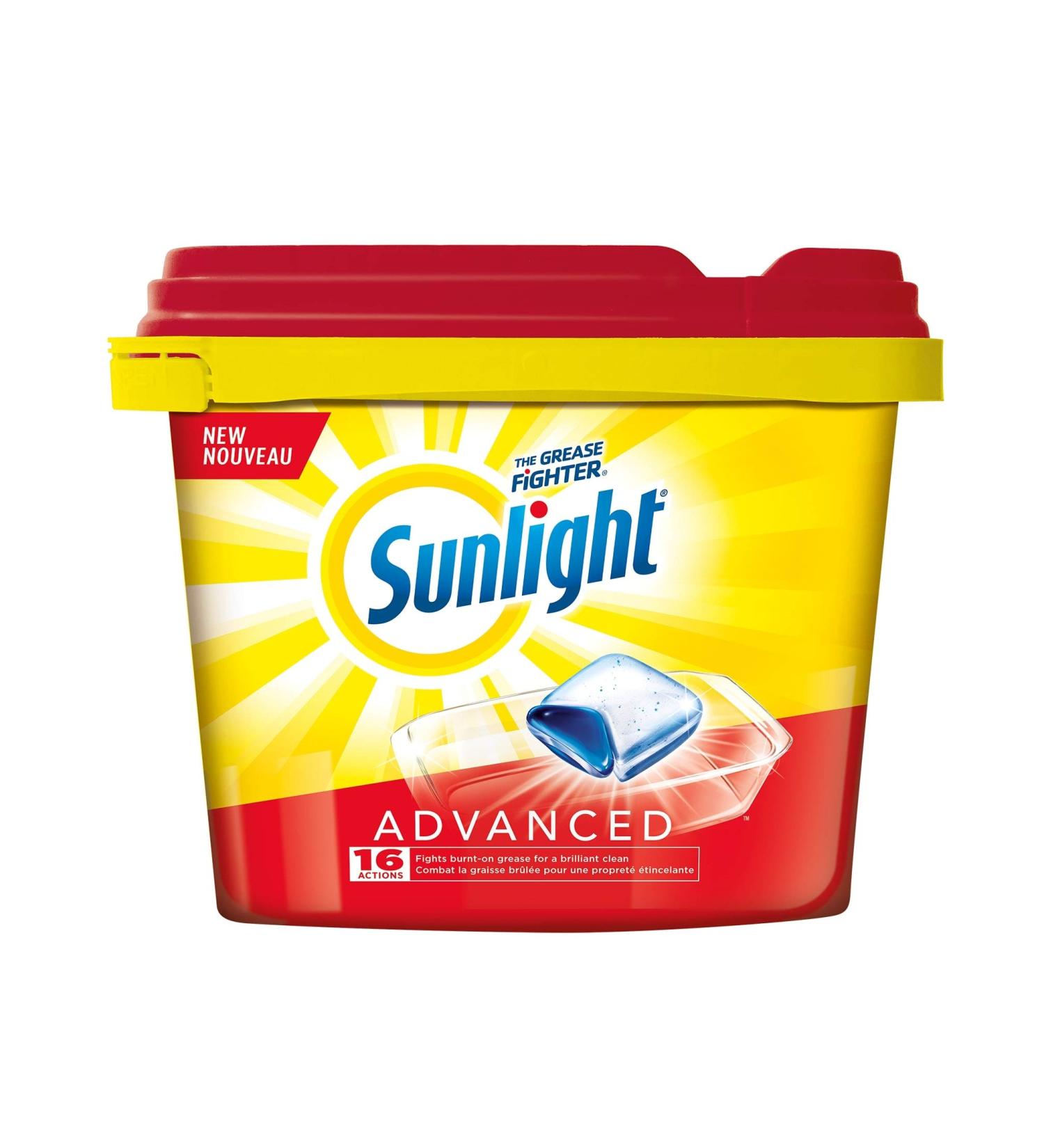 SUNLIGHT Advanced Dishwasher Detergent 72 count - Buy Online on GoSupps.com