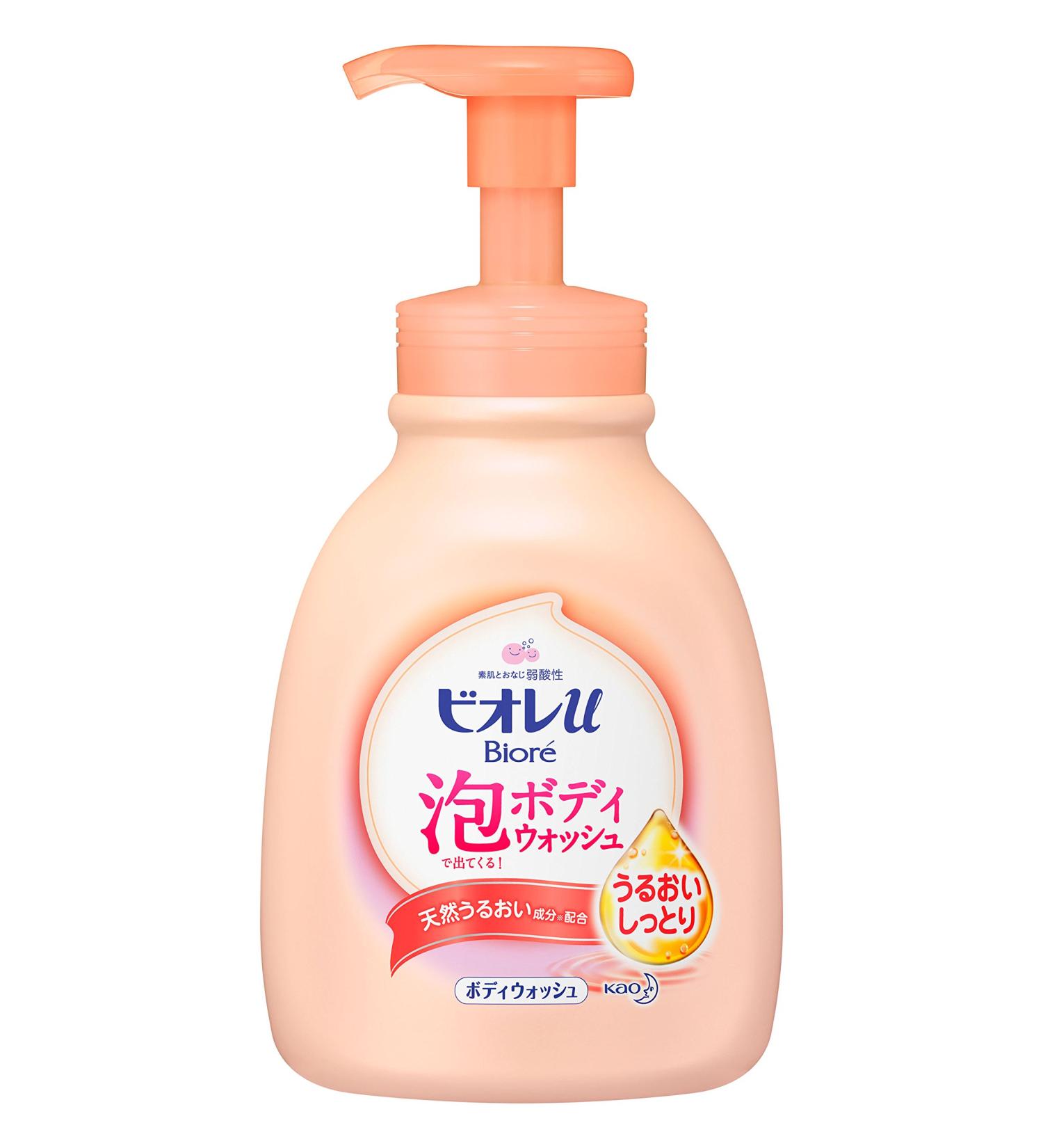 Biore U Bubble Moisturizing Shower Gel 600 ml - Buy Online on GoSupps.com