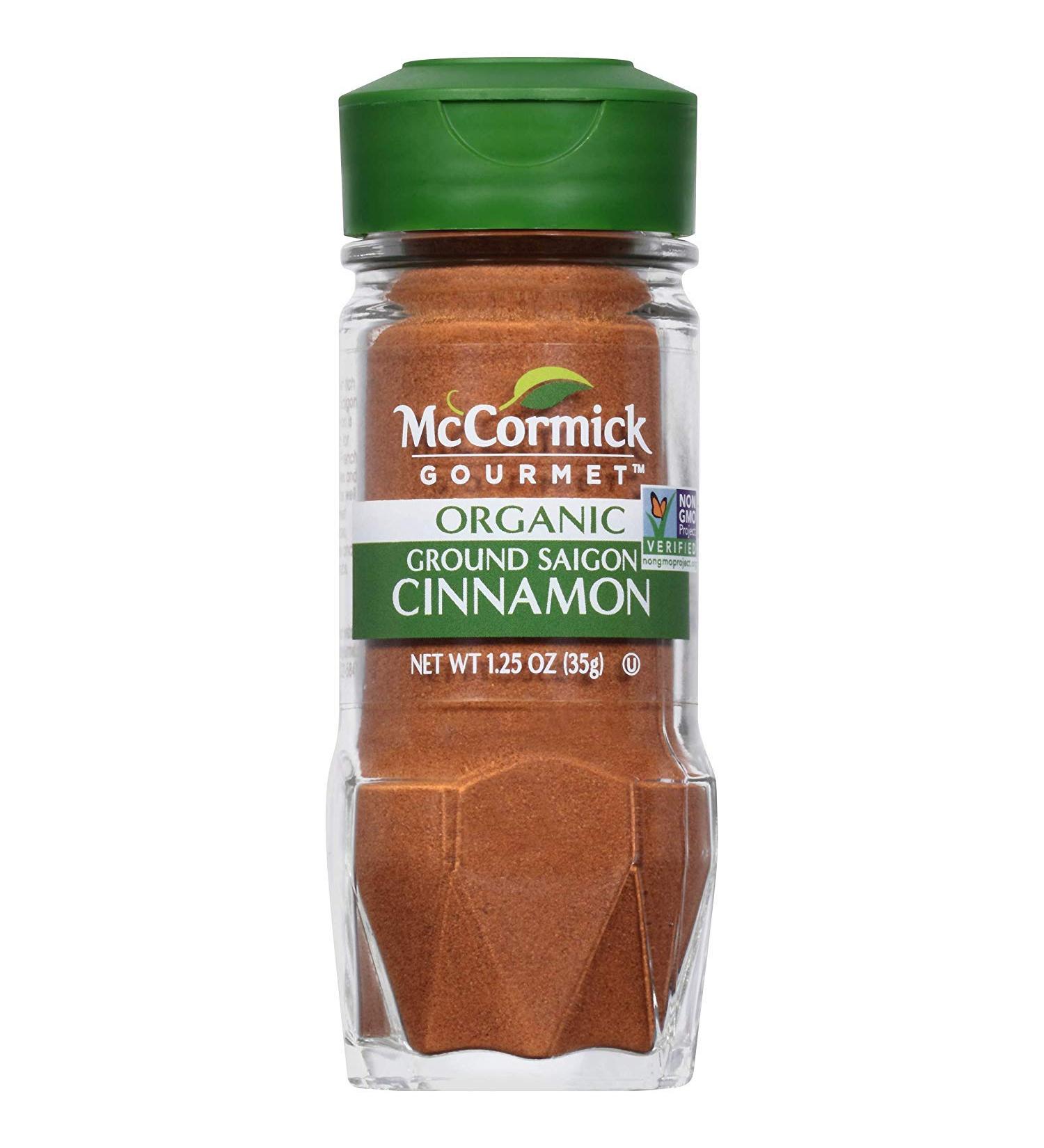 McCormick Gourmet Organic Ground Saigon Cinnamon 1.25 oz (35 g)