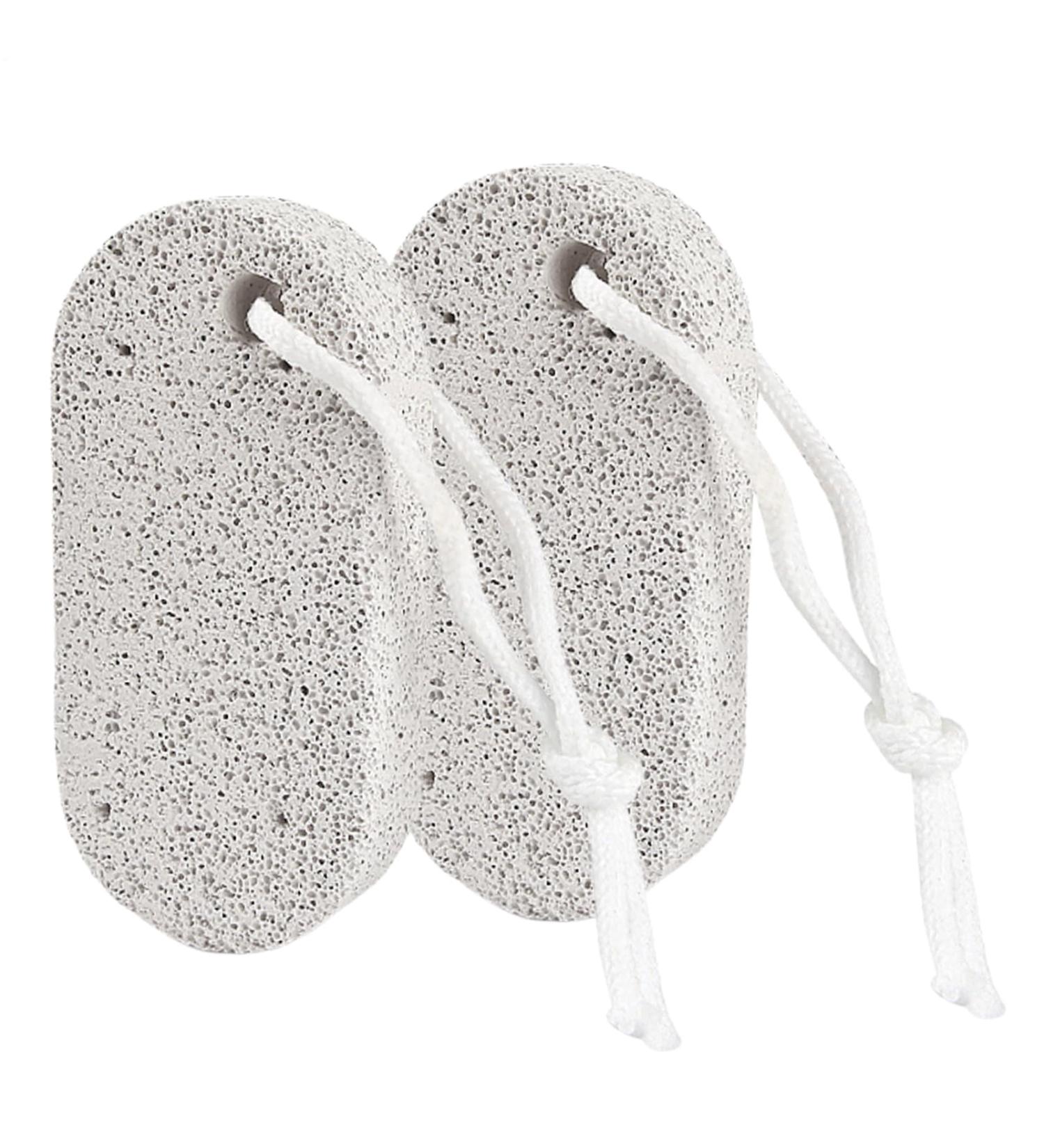 Pierre Ponce pour Pieds - Gommage Pour Talons Et Paumes - 2 Pi ces Adoucissant Naturel pour Talons Mains Paumes et Coudes Adultes - Buy Online on GoSupps.com
