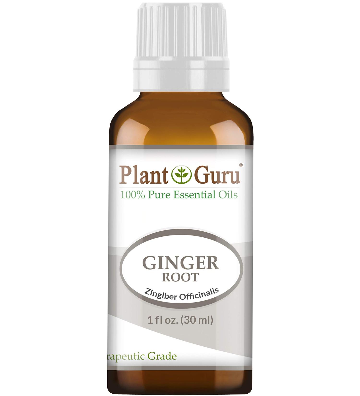 Fresh Ginger (Root) Essential Oil 1 oz / 30 ml 100% Pure Undiluted Therapeutic Grade for Skin Body and Hair Growth. Perfect for DYI Soap Making and Aromatherapy Diffuser.