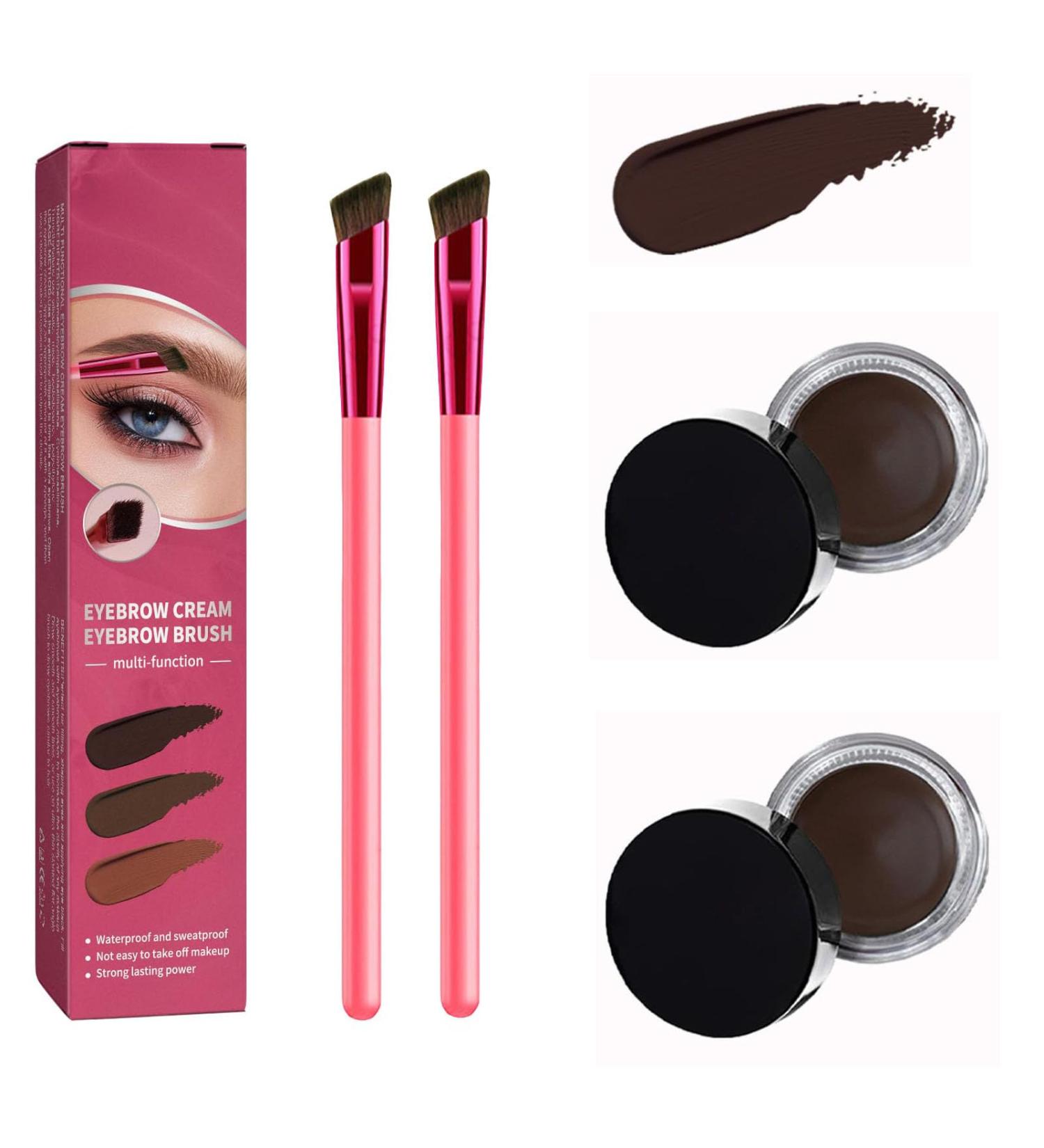 Anjoize 4-Tip Microblade Brow Pen Home Eyebrow Care Kit 4D Laminated (Taupe*2) - Buy Online on GoSupps.com