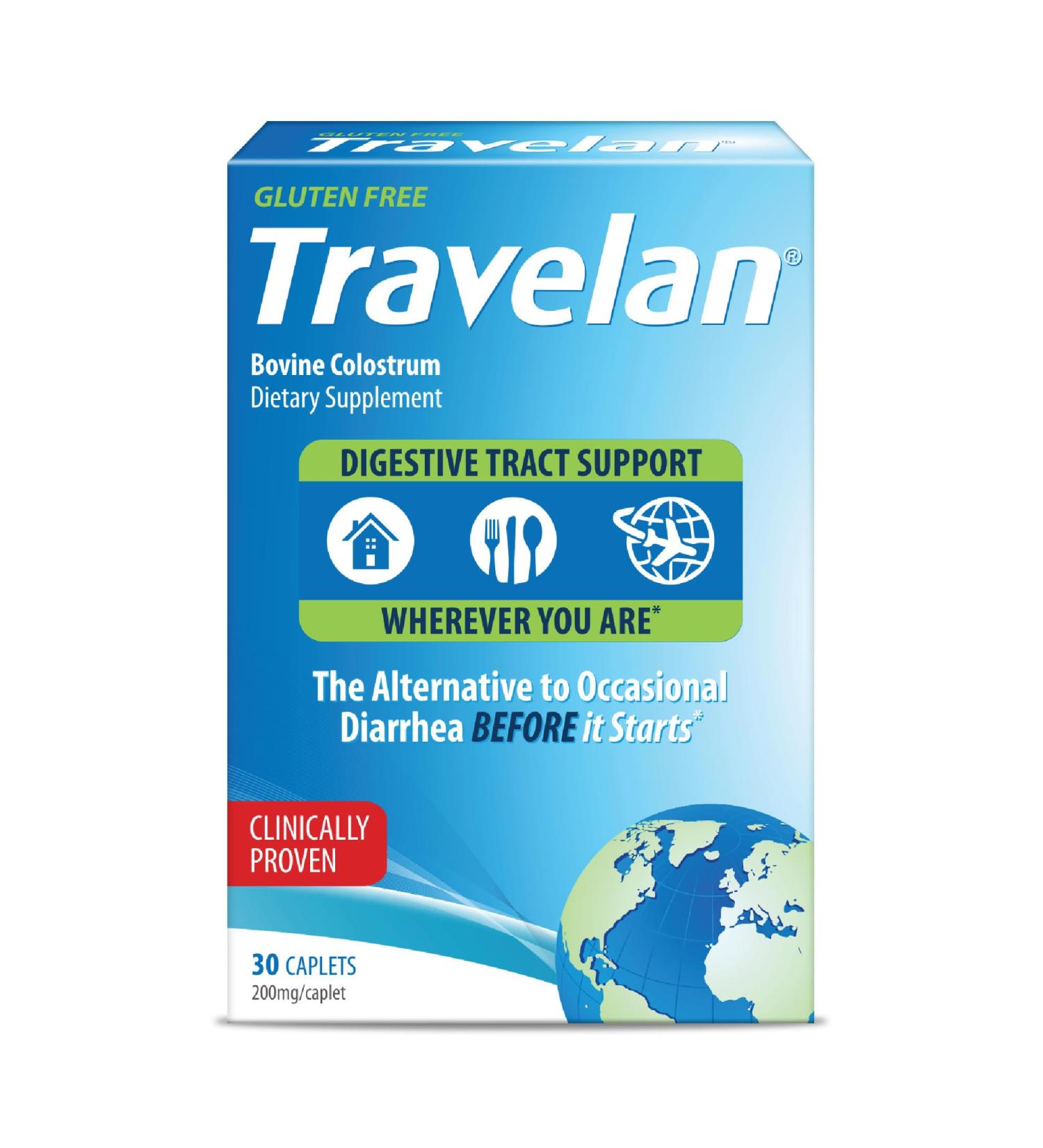 Anti Diarrhea Pills Help Prevent Traveler s Diarrhea Before It Starts Clinically Proven Travel Essentials Drug-Free Colostrum Natural Digestive and Immune Support Supplement 30 Count 30 Count (Pack of 1) - Buy Online on GoSupps.com