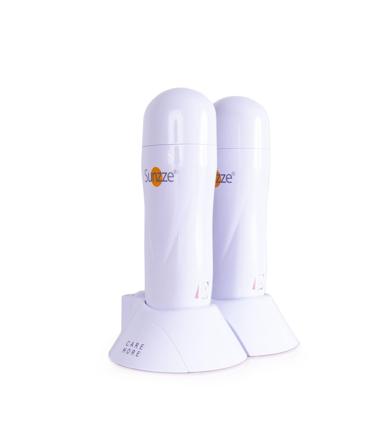 Sunzze Professional 2-Way Wax Station with Temperature Controller Ideal for 100ml Wax Cartridges | International Shipping Available - Buy Online on GoSupps.com