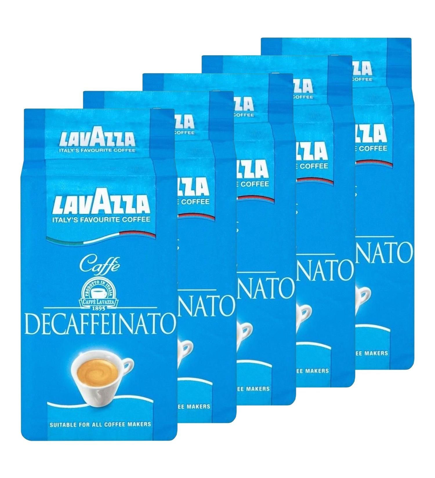  Lavazza Lavazza Dek Decaffeinated Caf Moulu 5x 250g - Buy Online on GoSupps.com