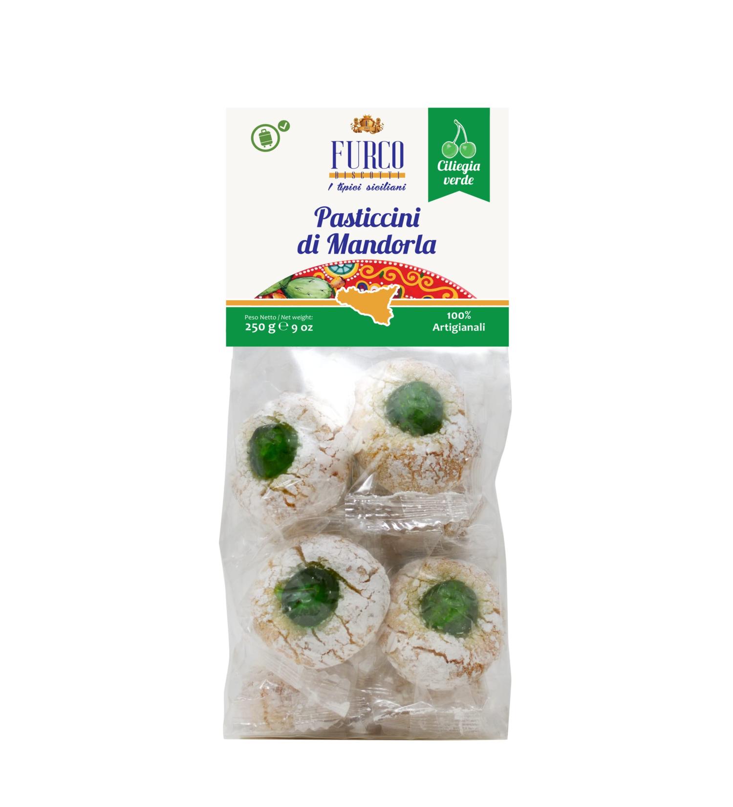 Furco Biscotti Artisan Italian Almond Biscuits 250g (Pistachio) - Italian Biscuits - Buy Online on GoSupps.com