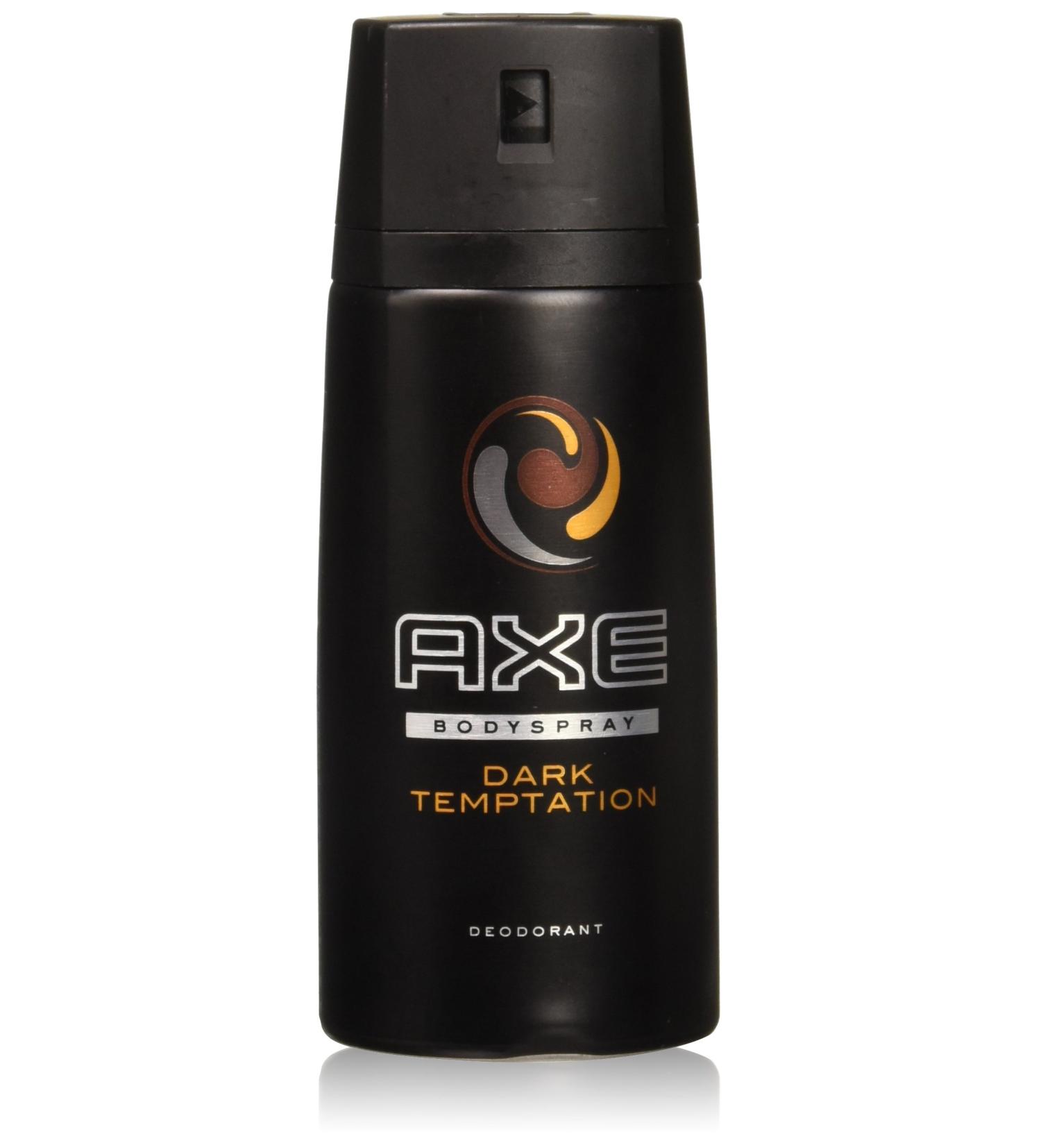 Axe Dark Temptation Deodorant Body Spray for Men 150ml 5.07oz (3 Pack) - Buy Online on GoSupps.com
