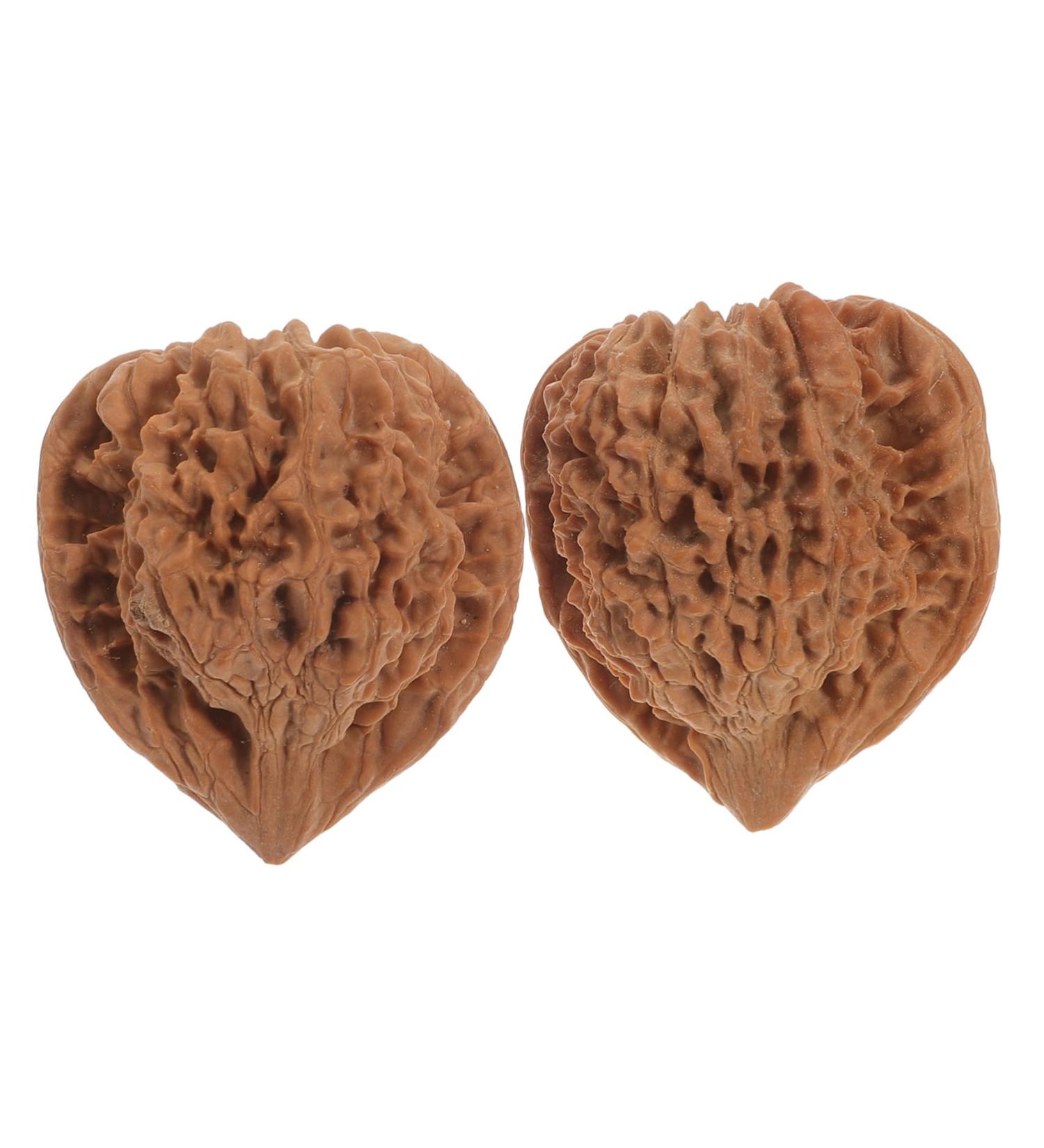 Magiclulu 2-in-1 Walnut Fitness Handball | Handheld Back Massager & Stress Relief Meditation Ball for Adults - Buy Online on GoSupps.com