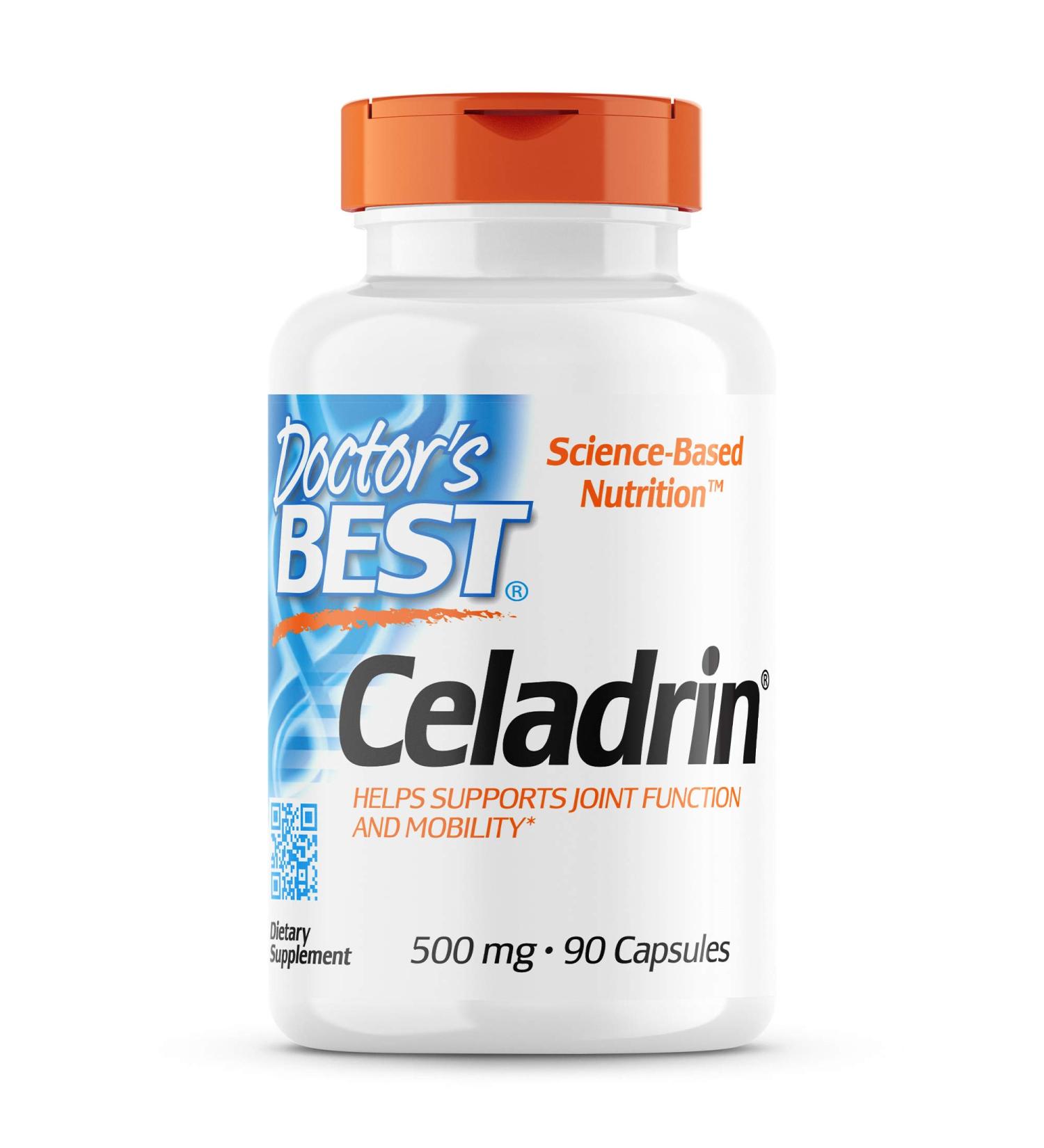 Doctor's Best Celadrin 500mg Joint Support 90 Caps - Non-GMO, Gluten-Free - Buy Online on GoSupps.com