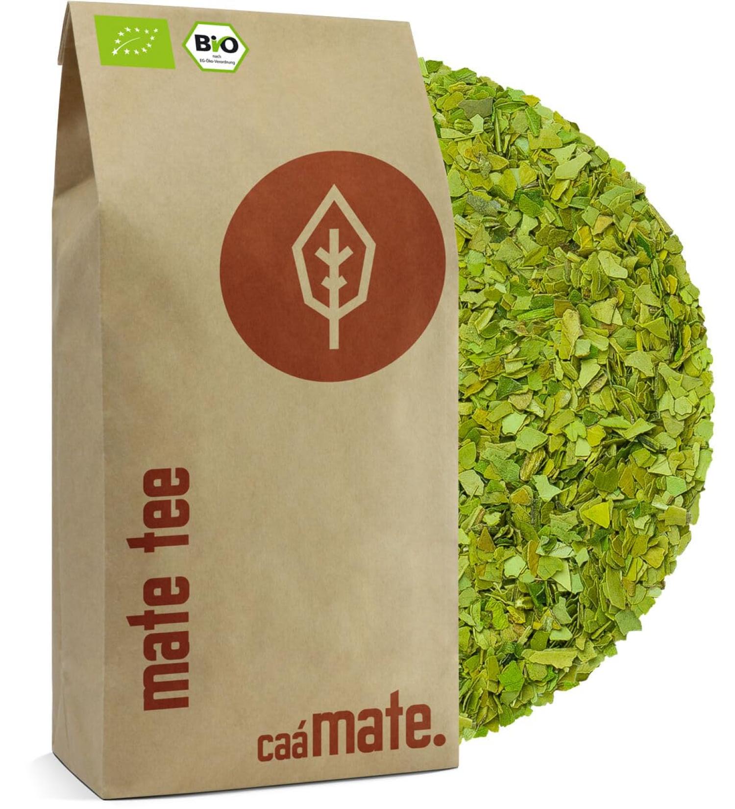 Bio Yerba Mate Tea 200g | Organic Fair & Ecological | Fresh & Green Mate Leaves | Certified & Packaged in Germany - Buy Online on GoSupps.com