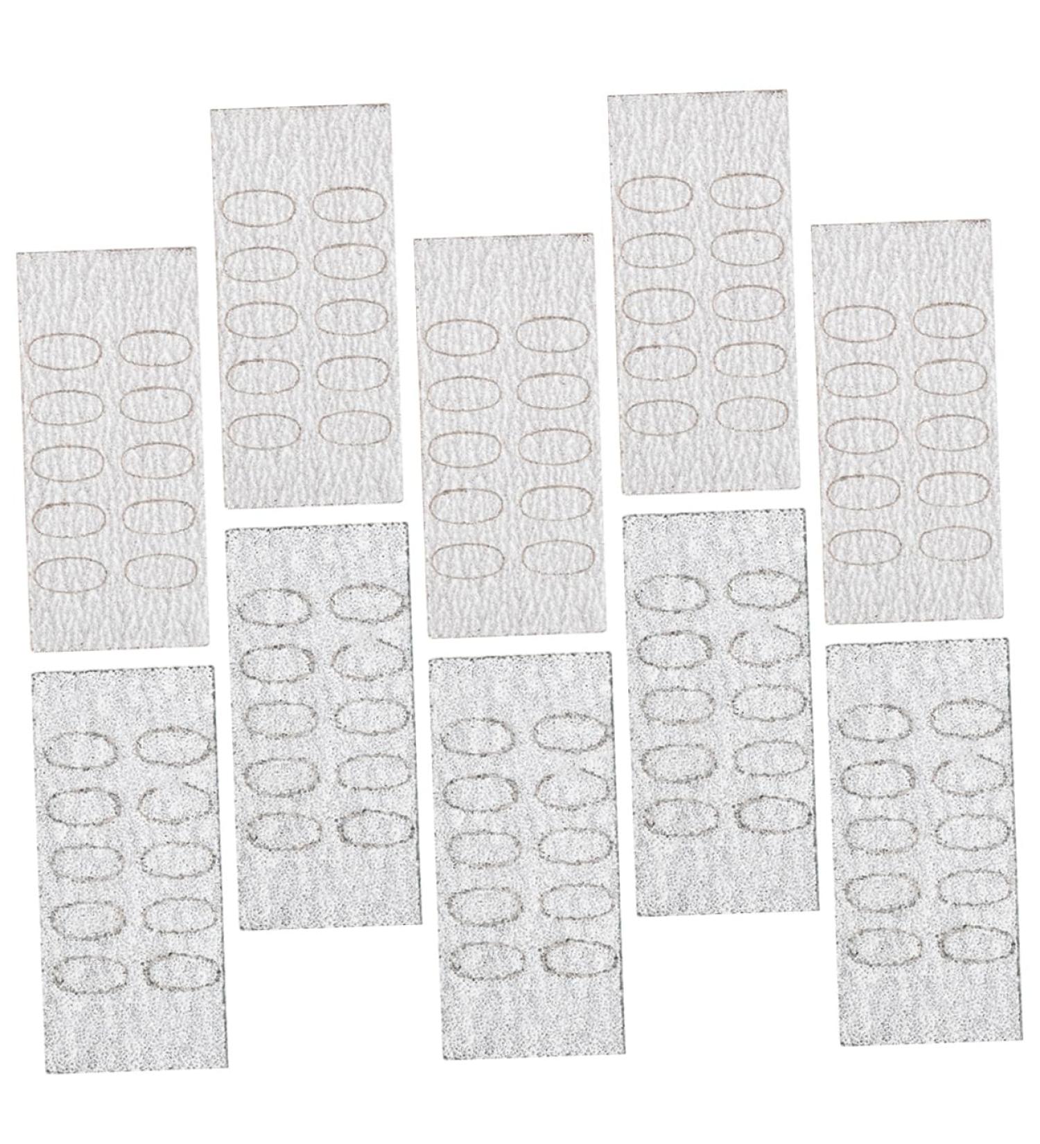 minkissy 10 Sheets Nail Tools Pedicure Tools Electrical Tools Replacement Sanding Discs Exfoliating Grinding Pads Pedicure Accessories Pedicure Supplies Replaceable Horseshoe - Buy Online on GoSupps.com