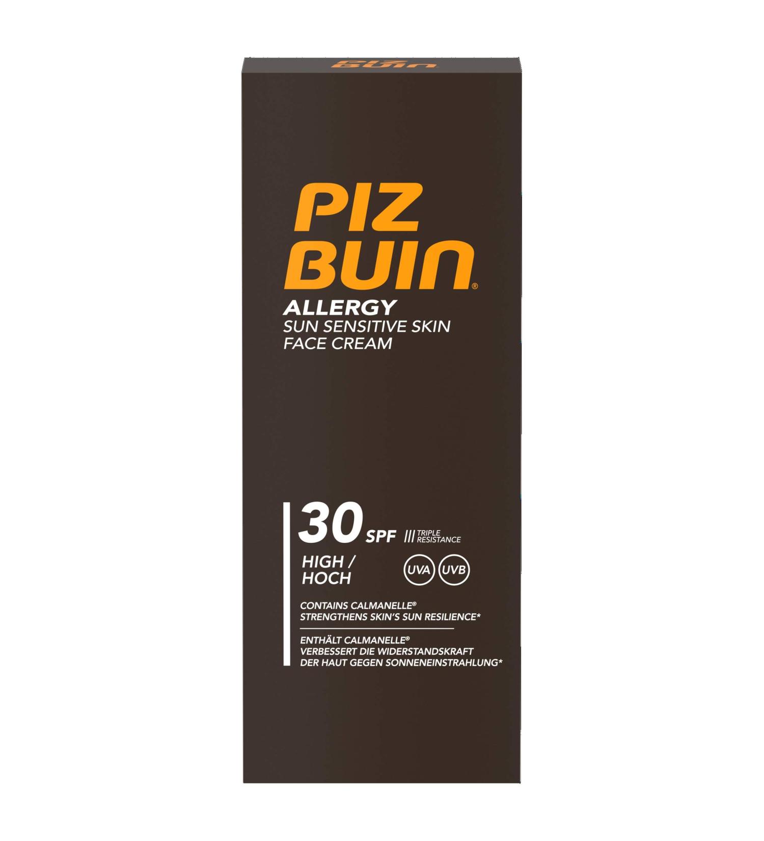  Piz Buin Piz Buin Allergy Face Cream for Sun-Sensitive Skin SPF 30 50 ml - Buy Online on GoSupps.com