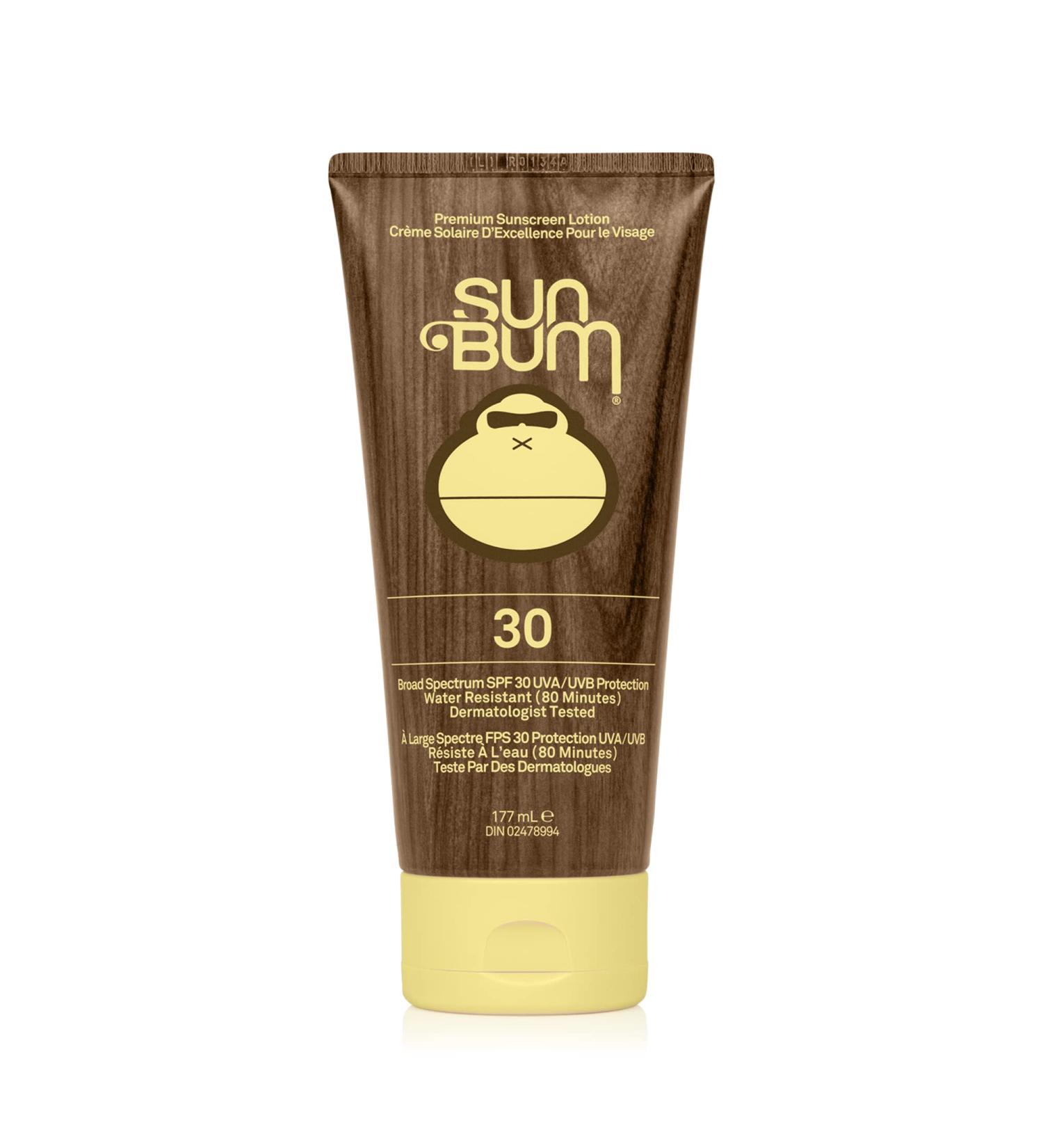 Sun Bum Original SPF 30 Moisturizing Sunscreen Lotion | Vegan and Broad Spectrum UVA/UVB Sunscreen with Vitamin E | 177 ml white - Buy Online on GoSupps.com