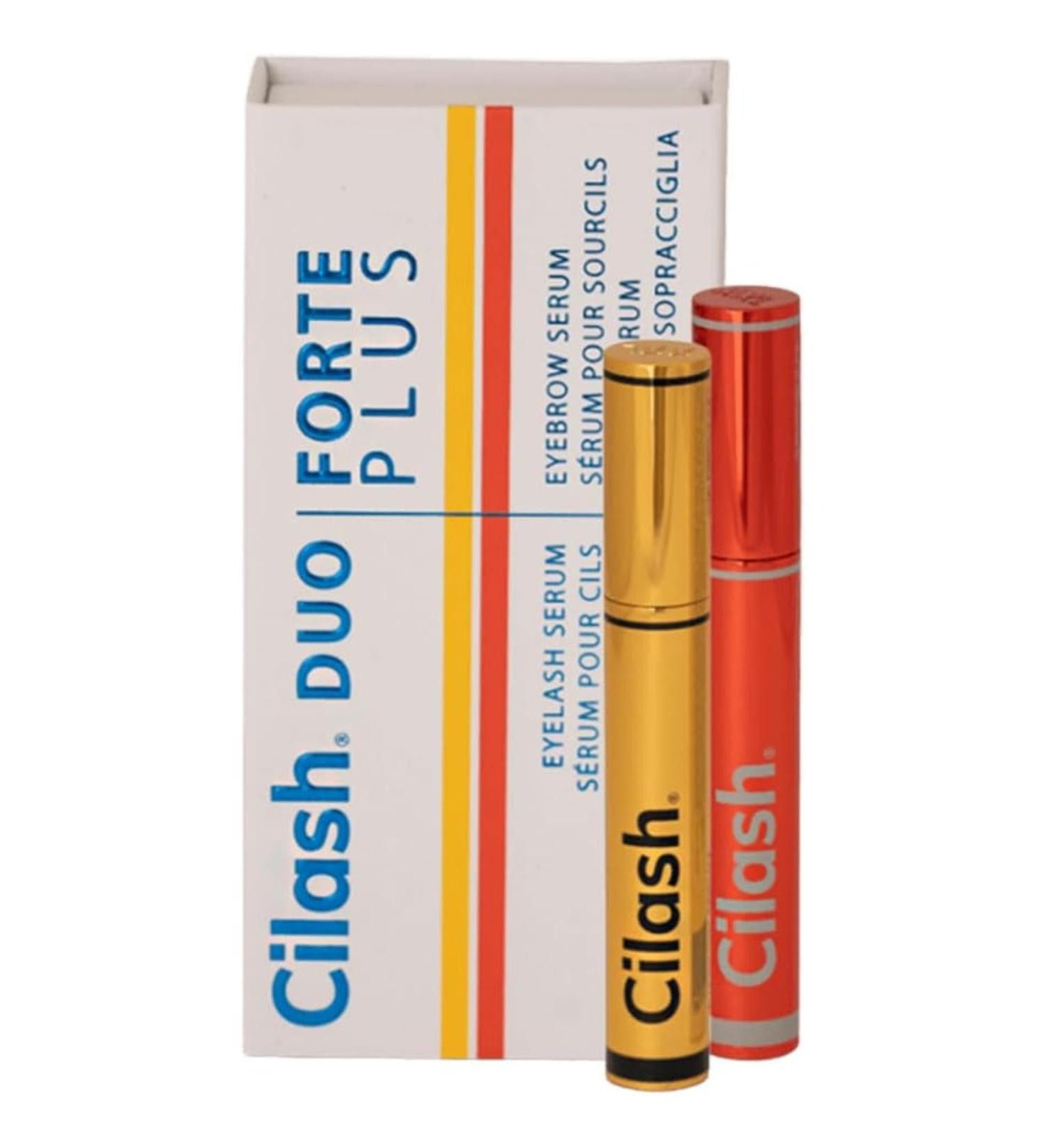 Dolsan SA Switzerland Forte Plus DUO Premium Serum Set for Eyelashes & Eyebrows 2 3ml Clinically Proven Results in 6 Weeks Hormone Free Gentle & Effective - Buy Online on GoSupps.com