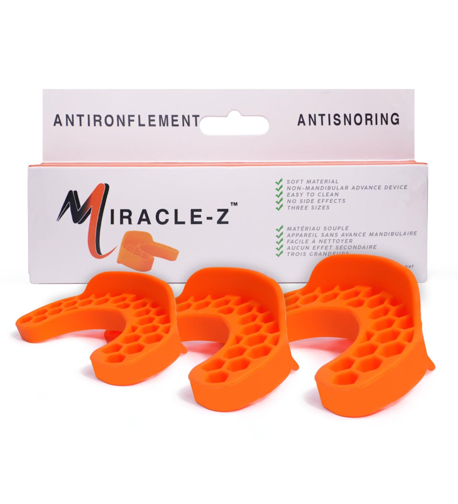 Advanced Stop Snoring Mouthpiece Kit: 3 Sizes Patent-Pending Guard Snore Reduction Technology Comfortable & Safe No Molding Needed - Buy Online on GoSupps.com
