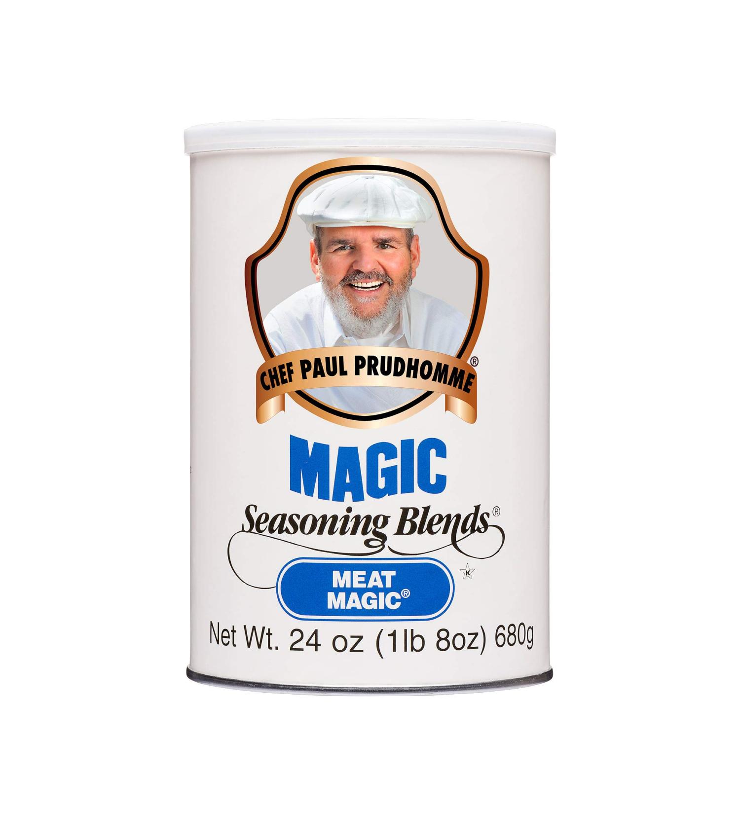 Chef Paul Prudhomme's Magic Seasoning Blends  Meat Magic, 24-Ounce Canister 24 Ounce (Pack of 1)