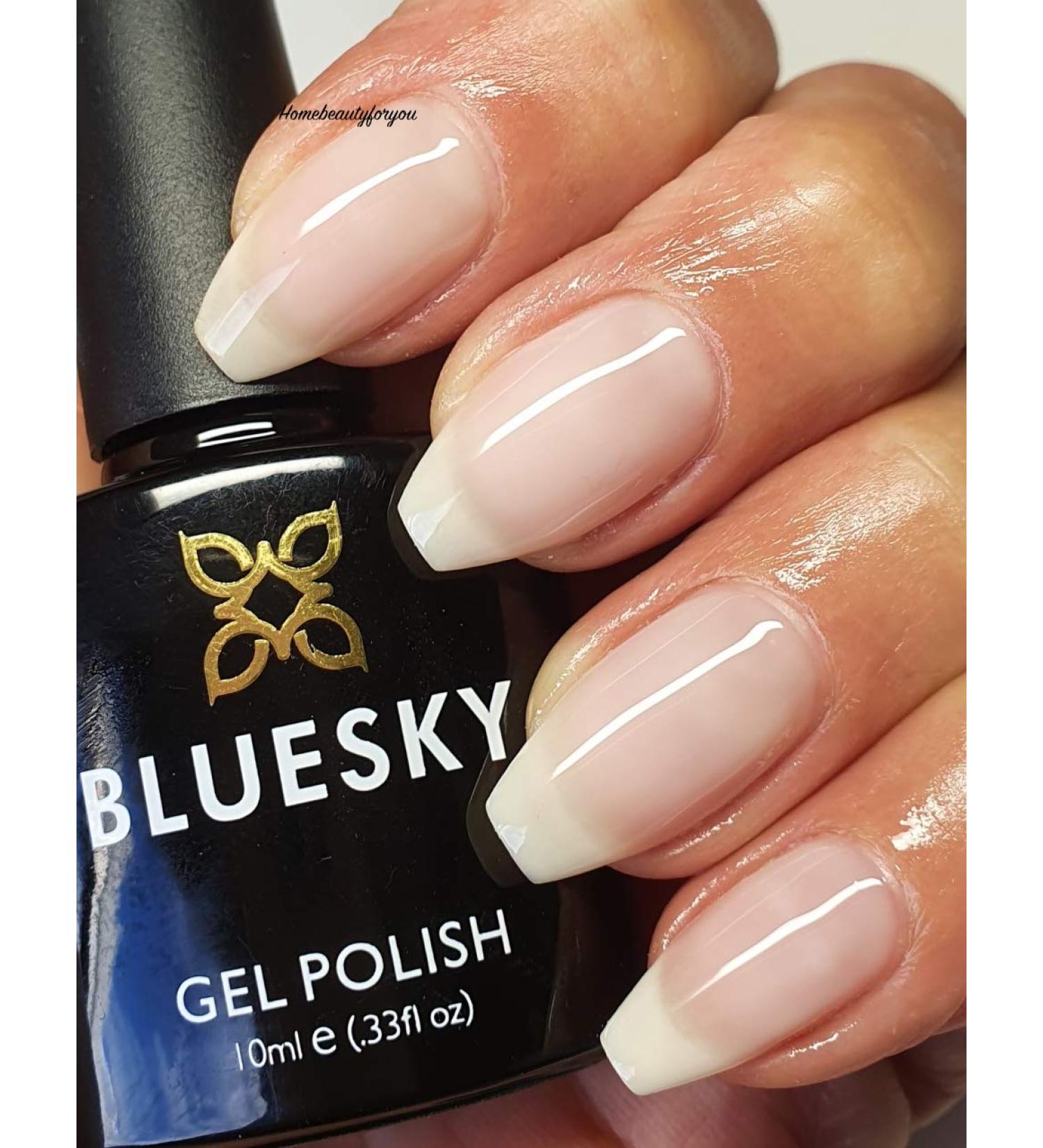 Bluesky Gel Nail Polish NUDE IVORY MILKY WHITE SOFT BALLET BP16 UV LED Soak Off 10ml NUDE IVORY MILKY WHITE SOFT BALLET BP16 10 ml (Pack of 1) - Buy Online on GoSupps.com